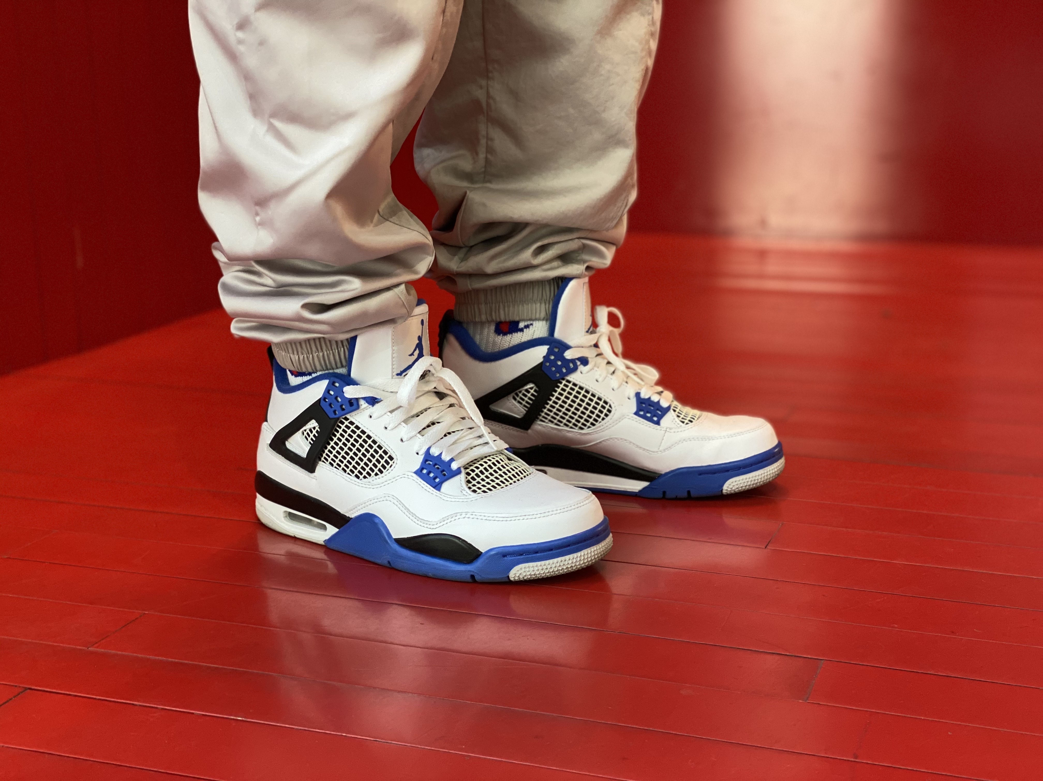 Jordan 4 Retro Motorsports 2017 착용 스타일 - 1