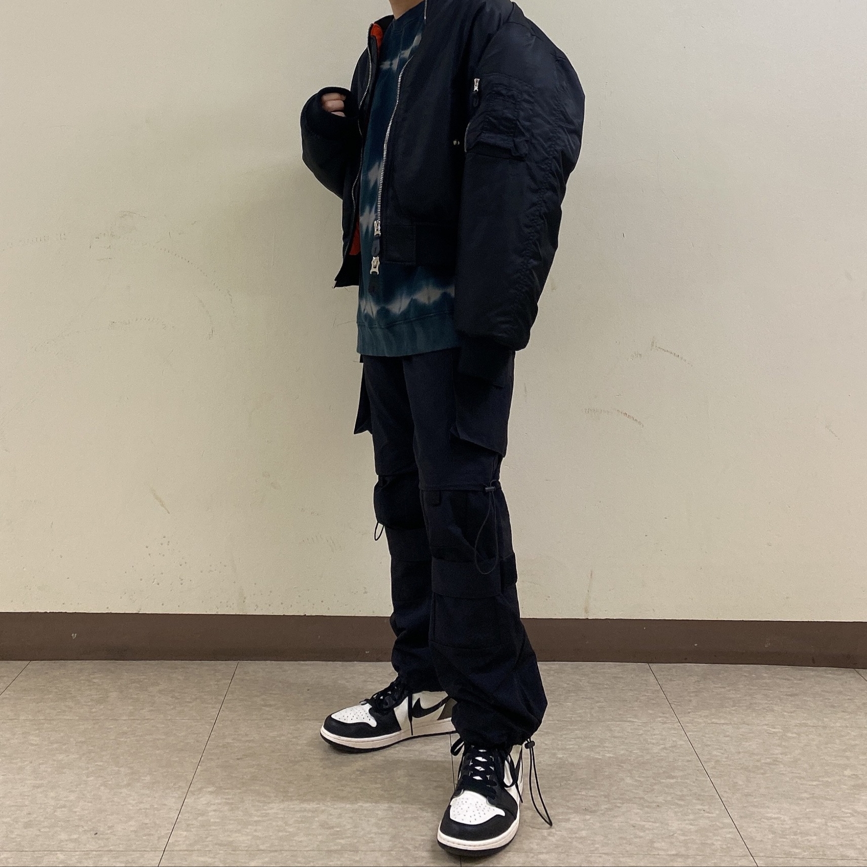 Jordan 1 Retro High OG Black Mocha 착용 스타일