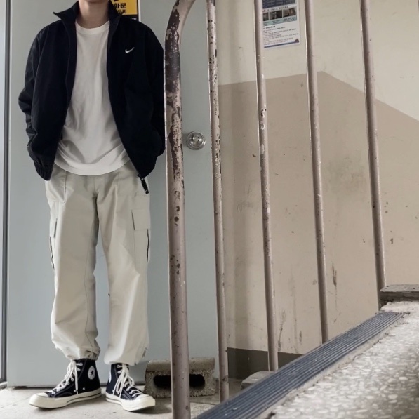 Converse Chuck 70 Hi Black 착용 스타일
