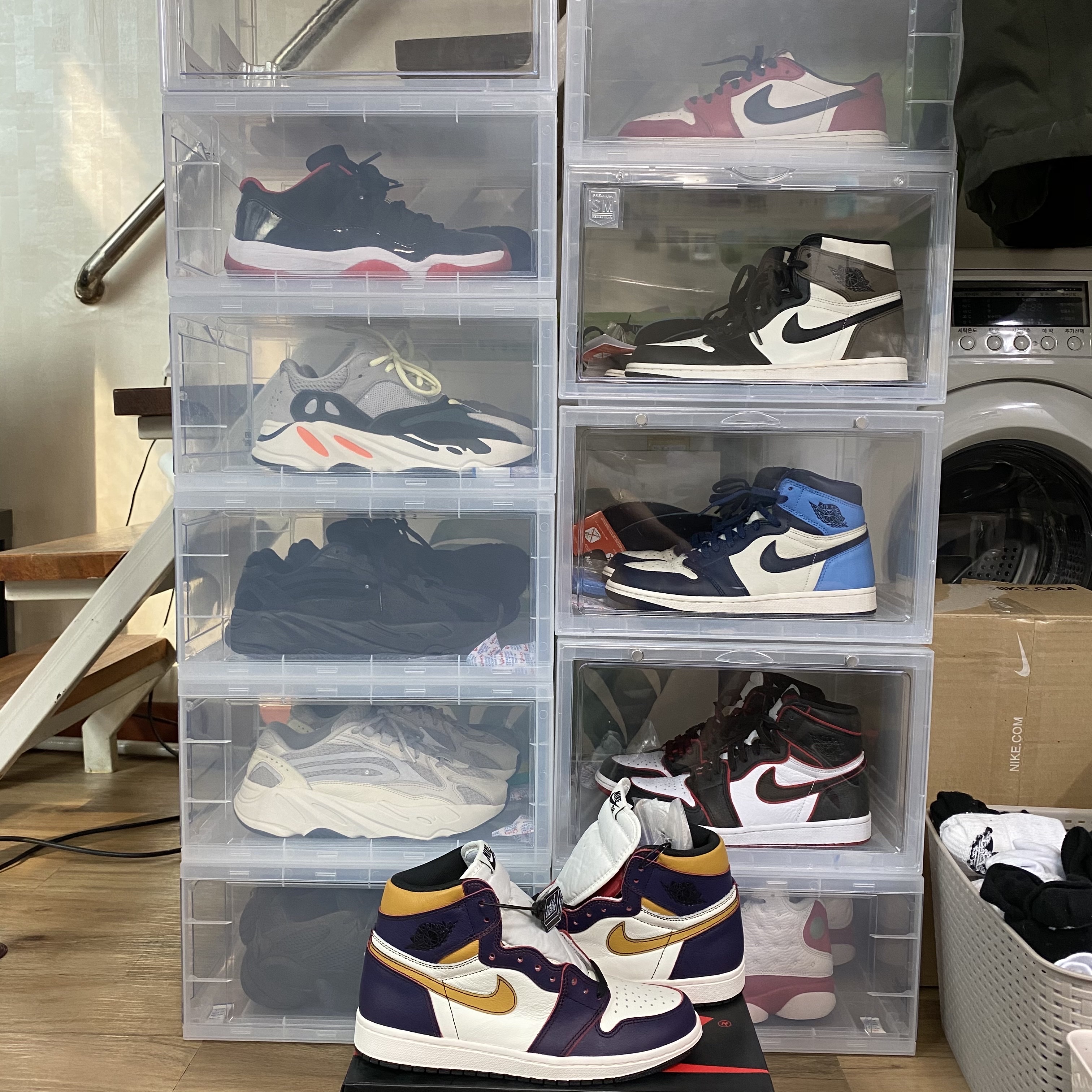 Jordan 1 Retro High OG Defiant SB LA to Chicago, Jordan 1 Retro High Obsidian UNC 착용 스타일