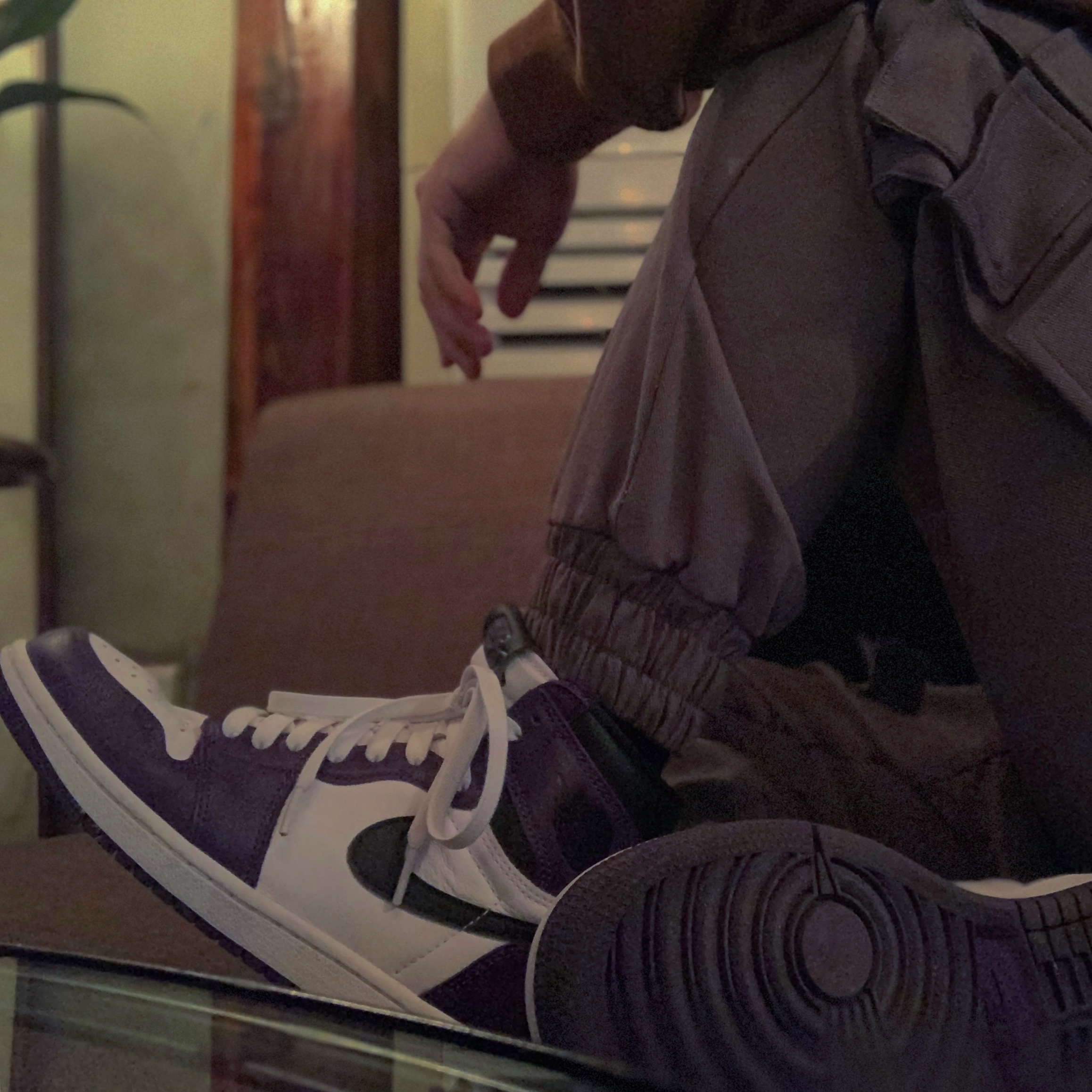 Jordan 1 Retro High OG Court Purple 2020 착용 스타일