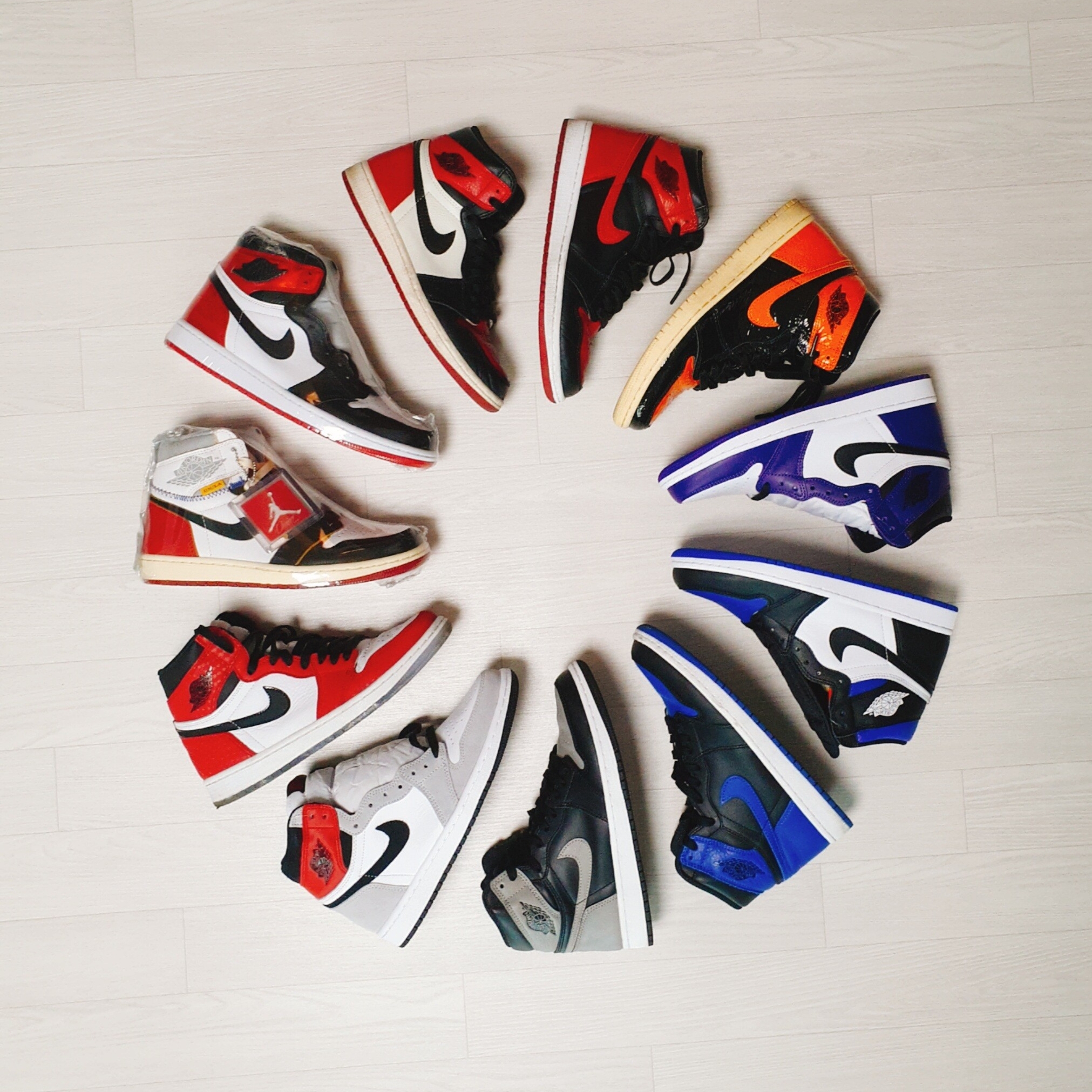 Jordan 1 x Union Retro High Black Toe, (W) Jordan 1 Retro High Satin Black Toe 착용 스타일