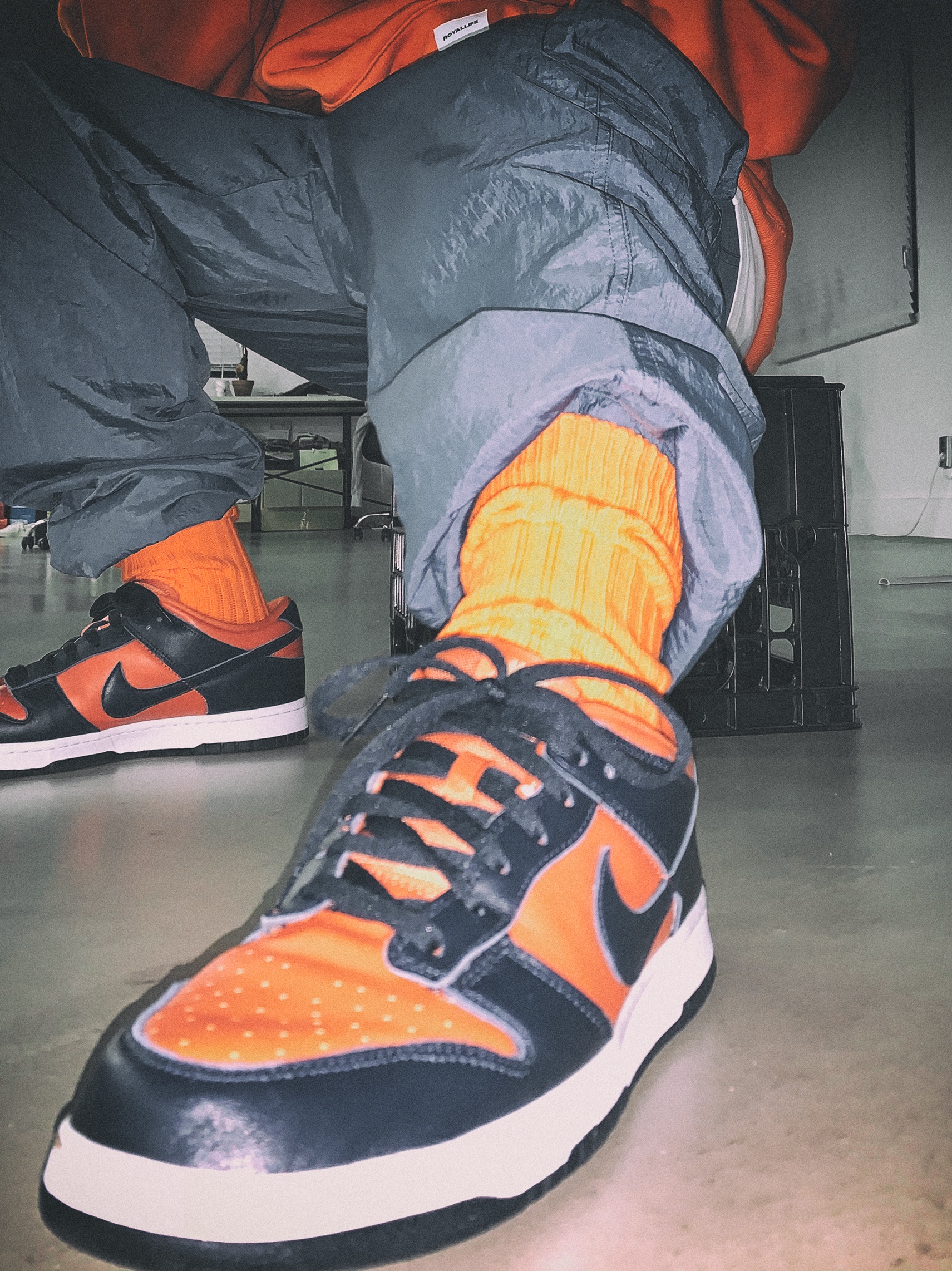 Nike Dunk Low SP Champ Colors 착용 스타일 - 4