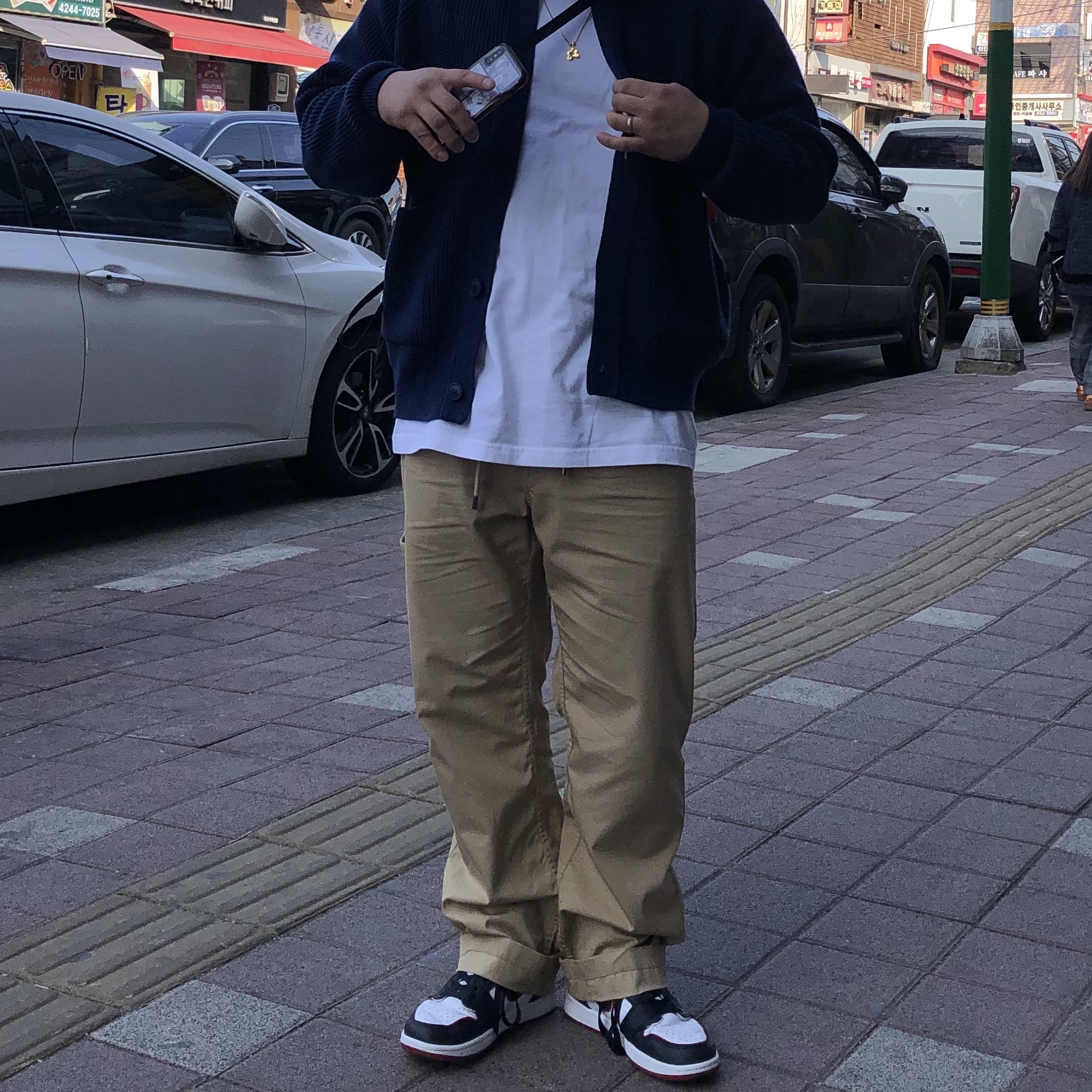 Jordan 1 Retro High OG Bloodline 착용 스타일