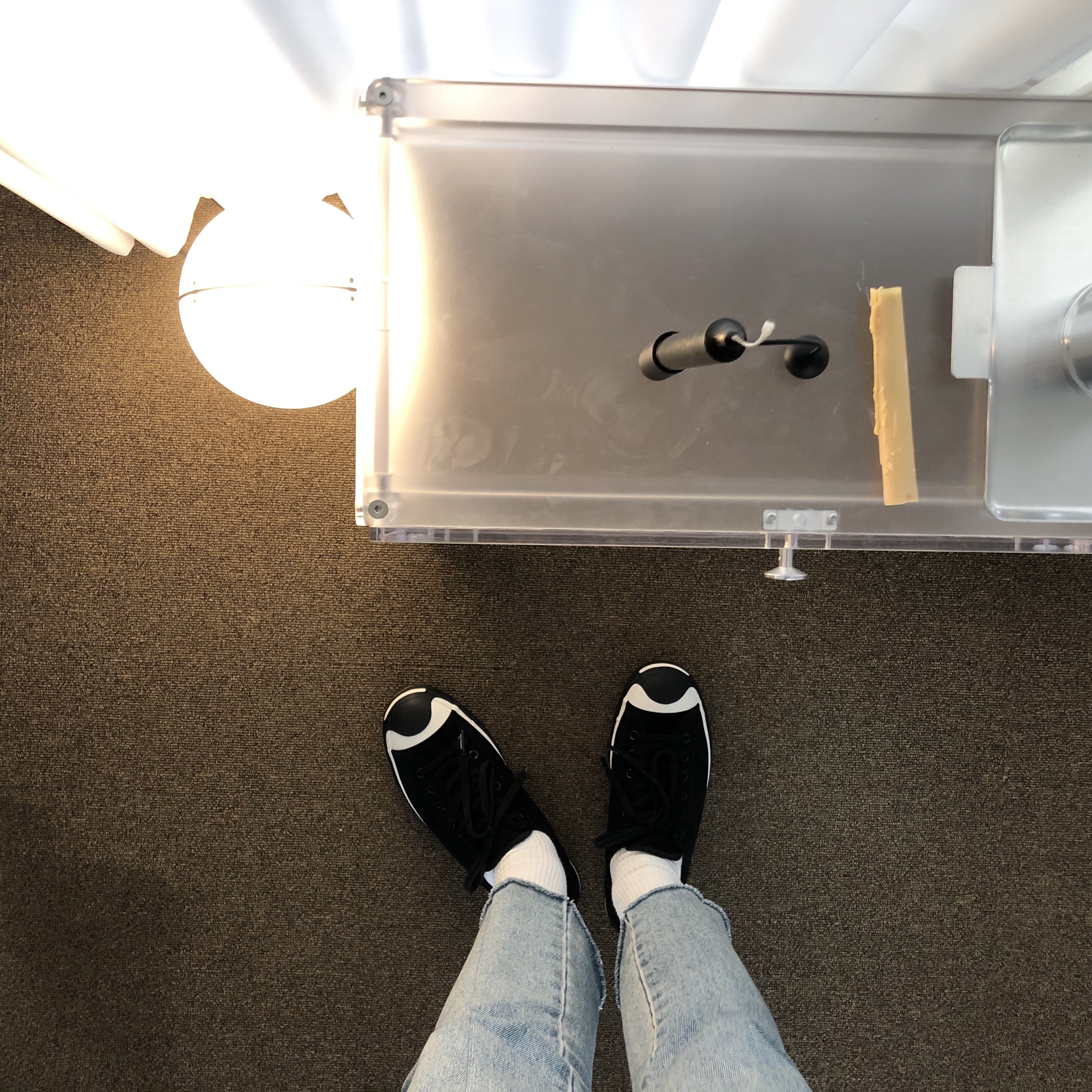 Converse x Neighborhood Jack Purcell Ox Motorcycle 착용 스타일 - 4