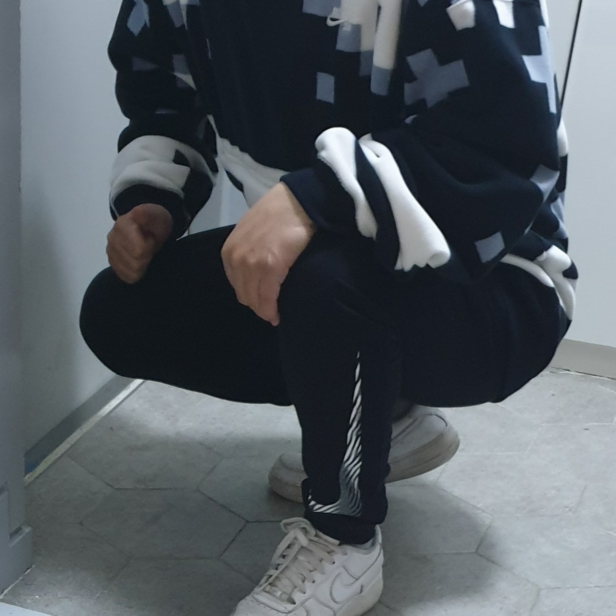 Nike Air Force 1 '07 Low White 착용 스타일