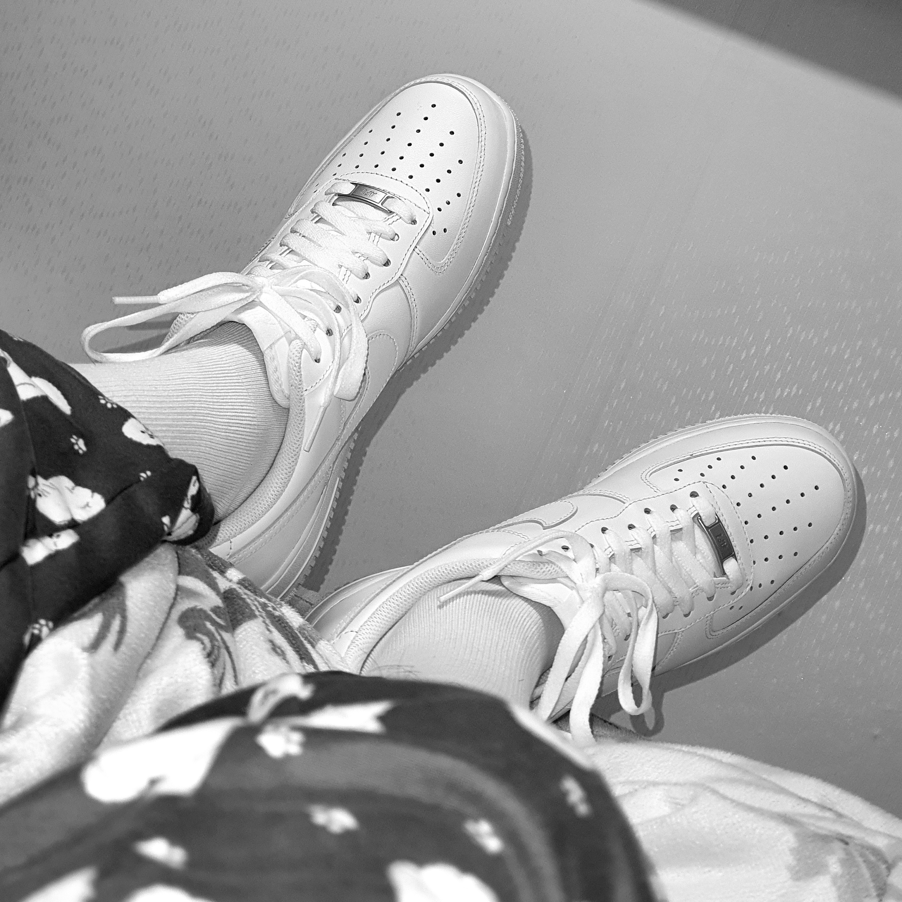Nike Air Force 1 '07 Low White 착용 스타일