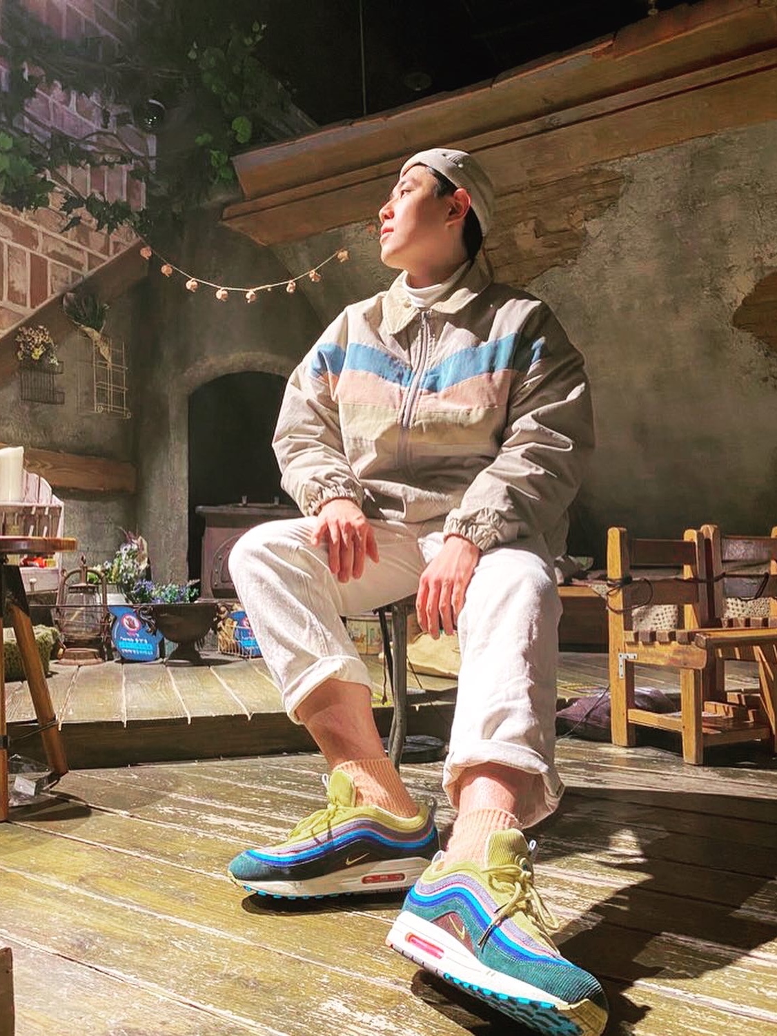 Nike x Sean Wotherspoon Air Max 1/97 착용 스타일