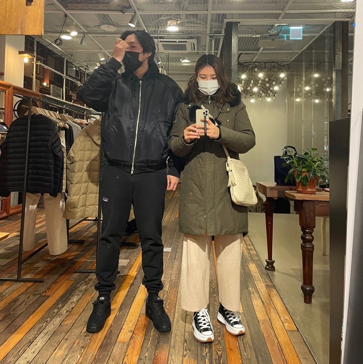 Nike x Stussy Air Force 1 Low Triple Black, Converse Run Star Hike Hi Black White Gum 착용 스타일