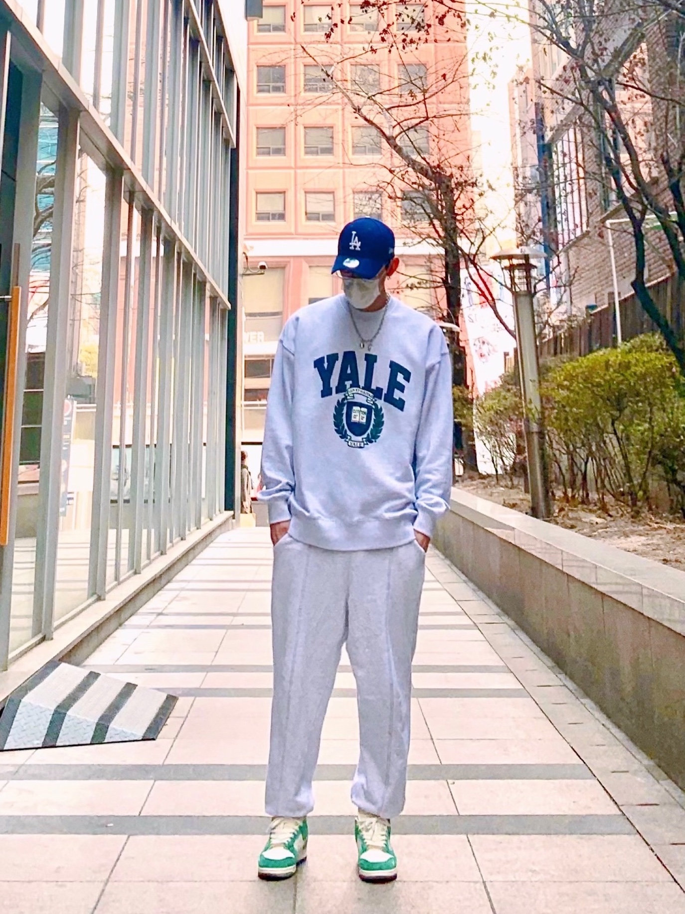 Nike x Kasina Dunk Low Road Sign - Kasina Exclusive 착용 스타일