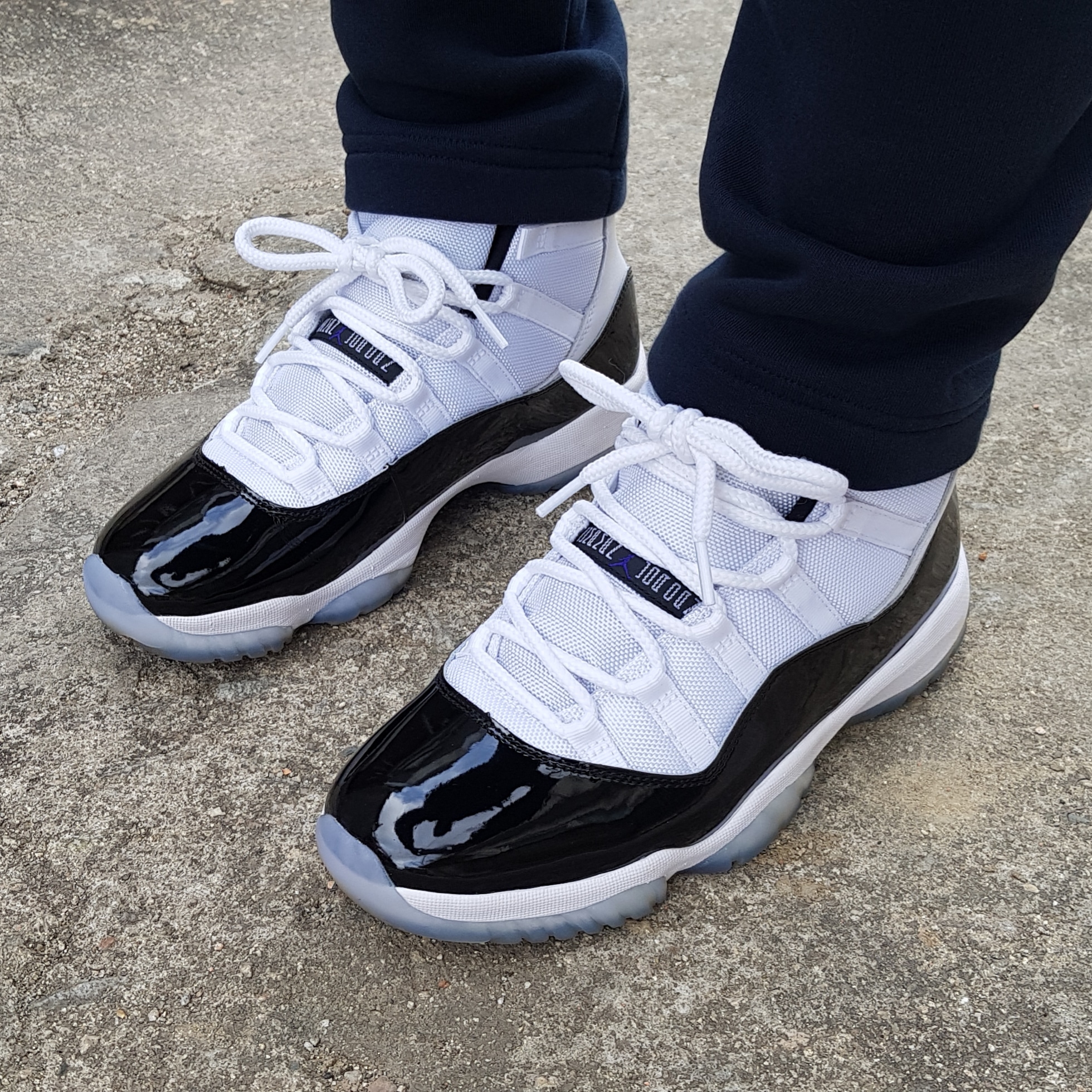 Jordan 11 Retro Concord 2018 착용 스타일 - 1