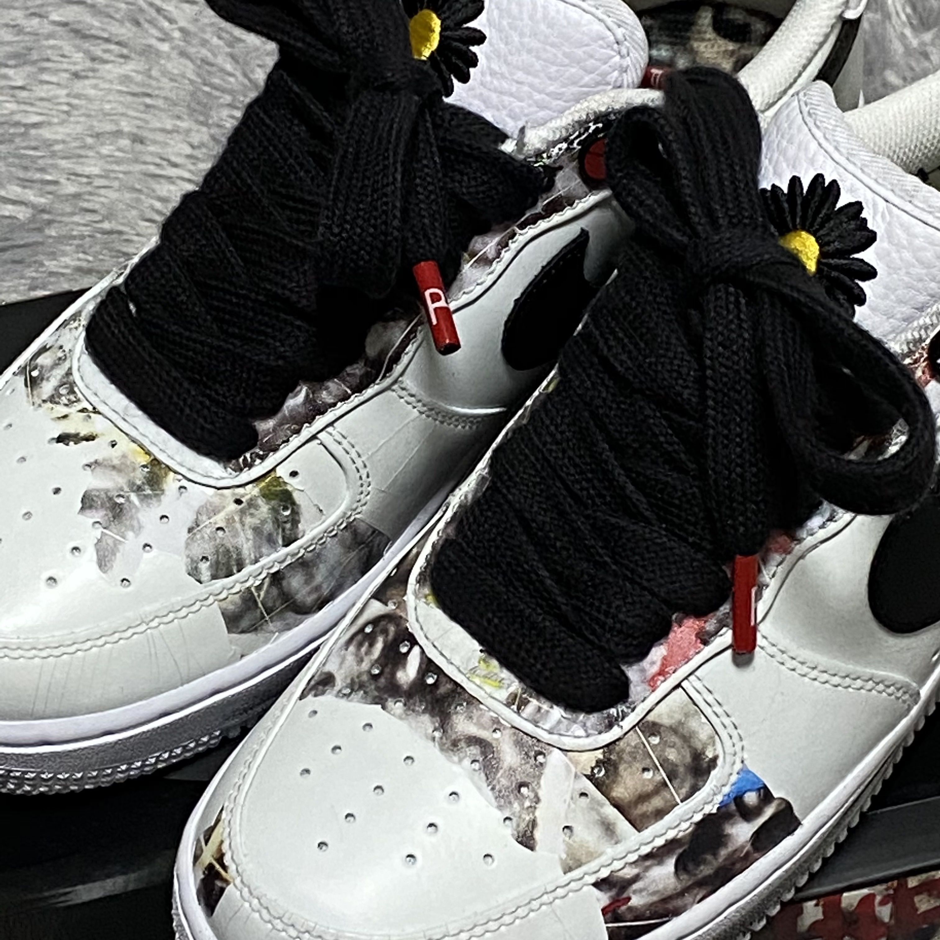Nike x Peaceminusone Air Force 1 Low Para-Noise 2.0 착용 스타일