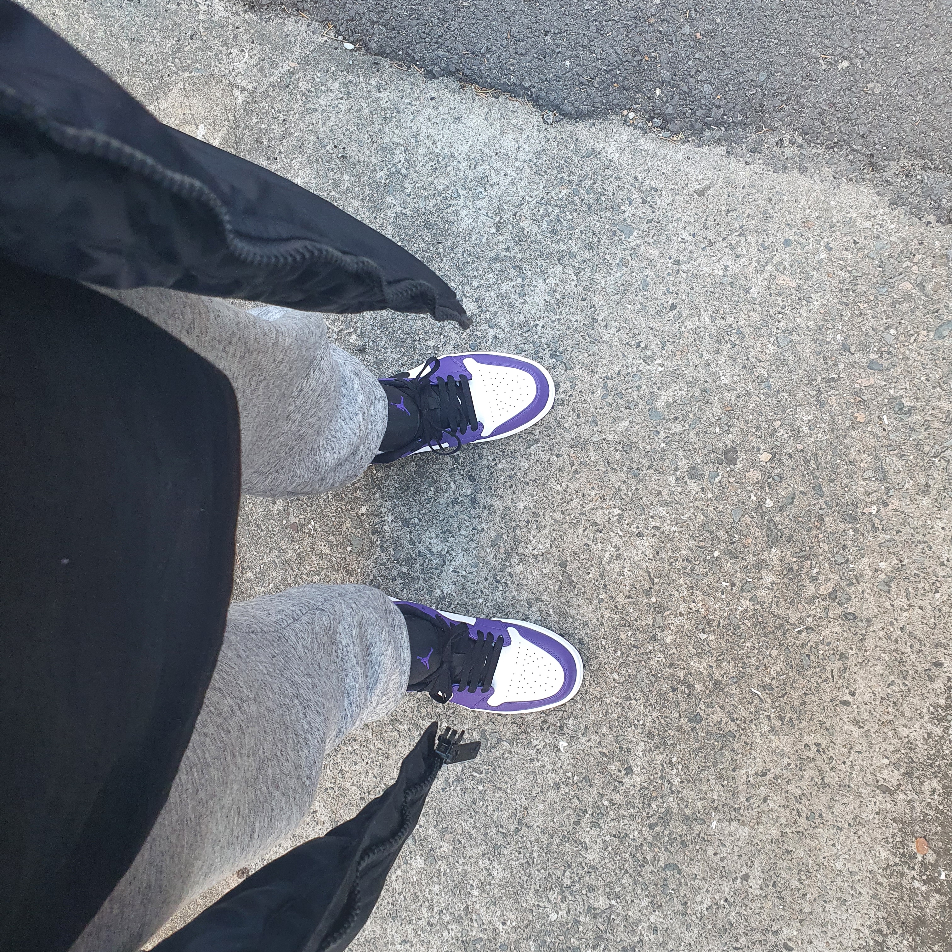 Jordan 1 Low Court Purple 2020 착용 스타일