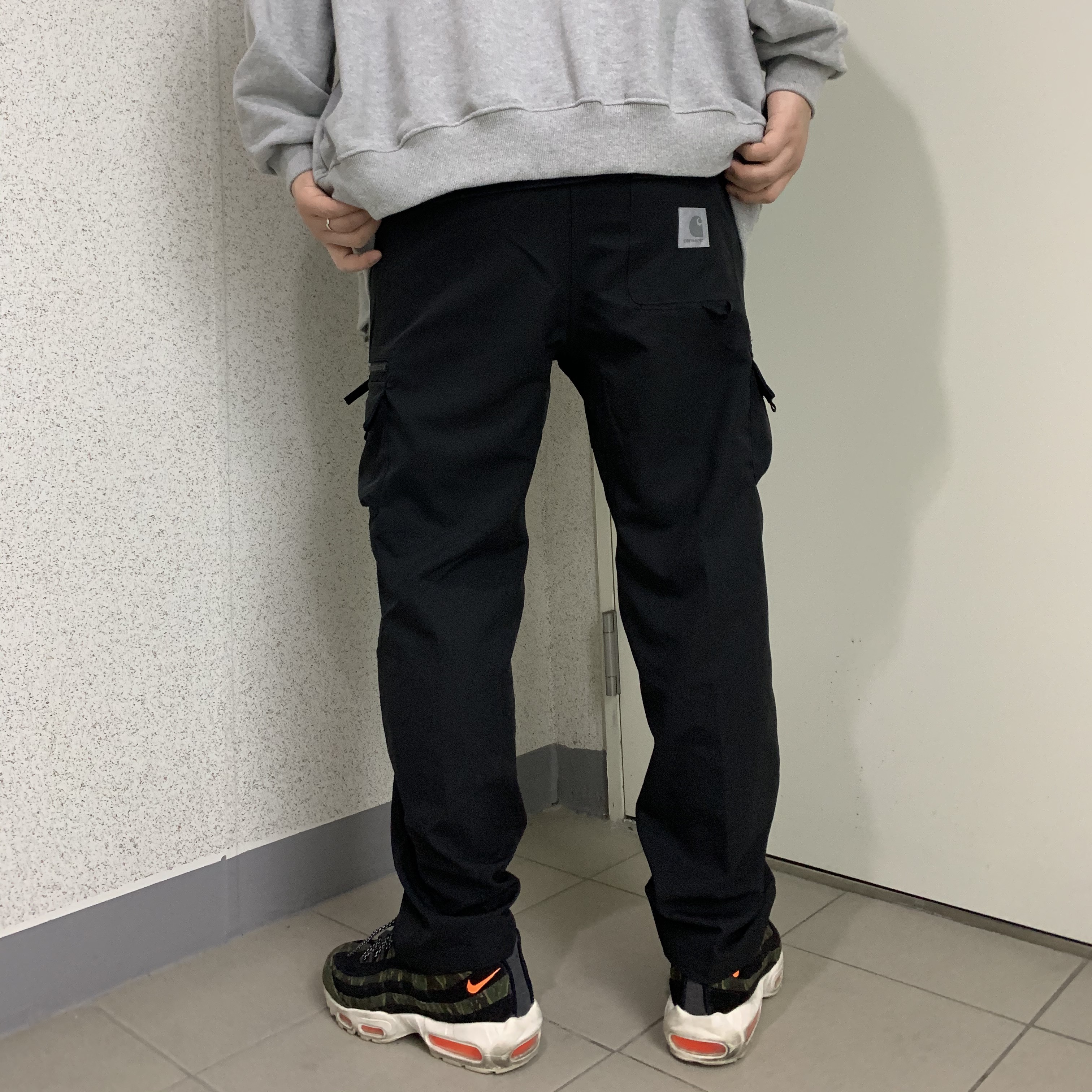 Balenciaga Track Sneakers Grey White 2019, Nike Air Max 97 OG Black Volt Asia 착용 스타일 - 3
