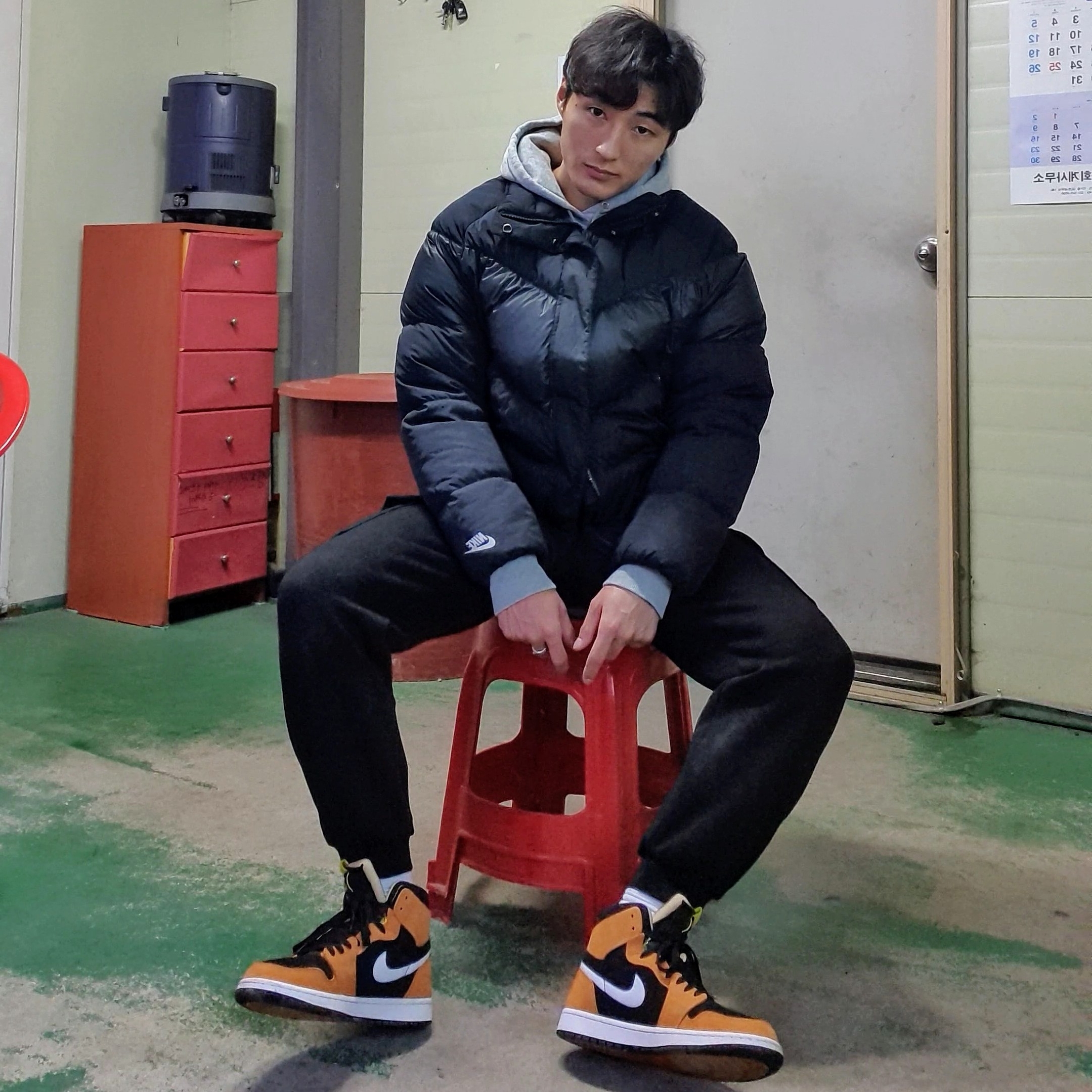 Jordan 1 Zoom Air CMFT Monarch Orange 착용 스타일