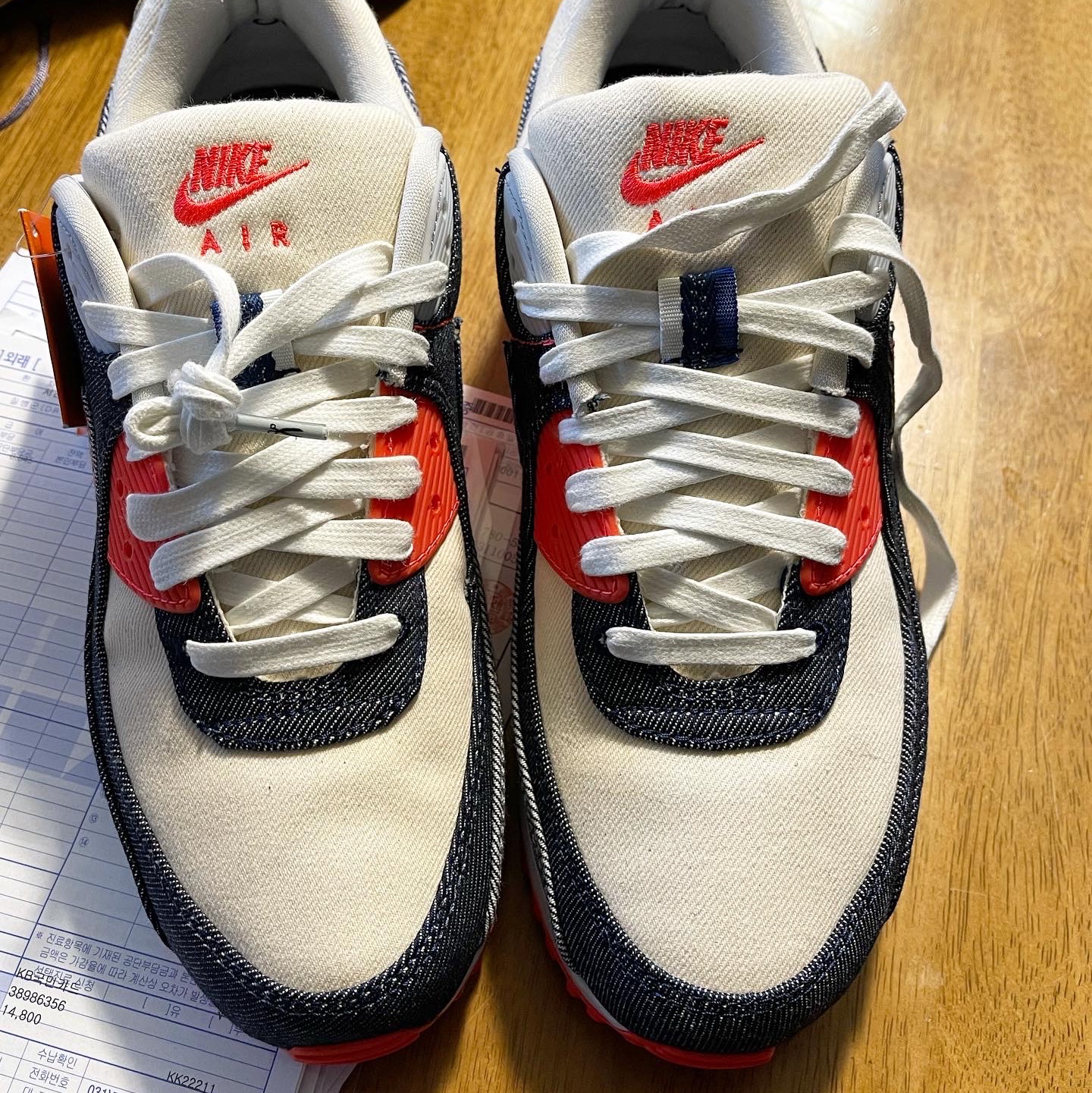 Nike x Denham Air Max 90 Infrared 착용 스타일 - 4