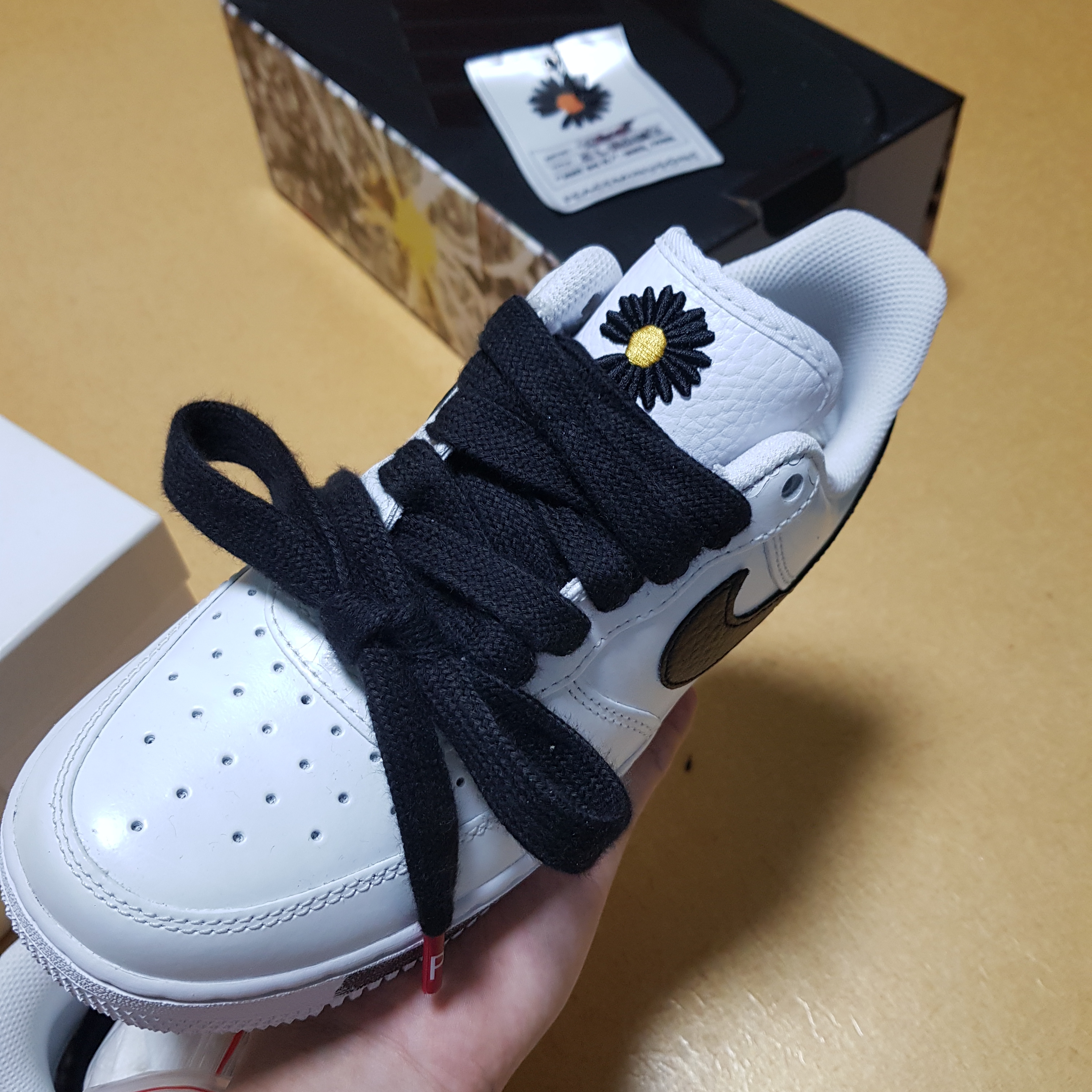 Nike x Peaceminusone Air Force 1 Low Para-Noise 2.0 착용 스타일