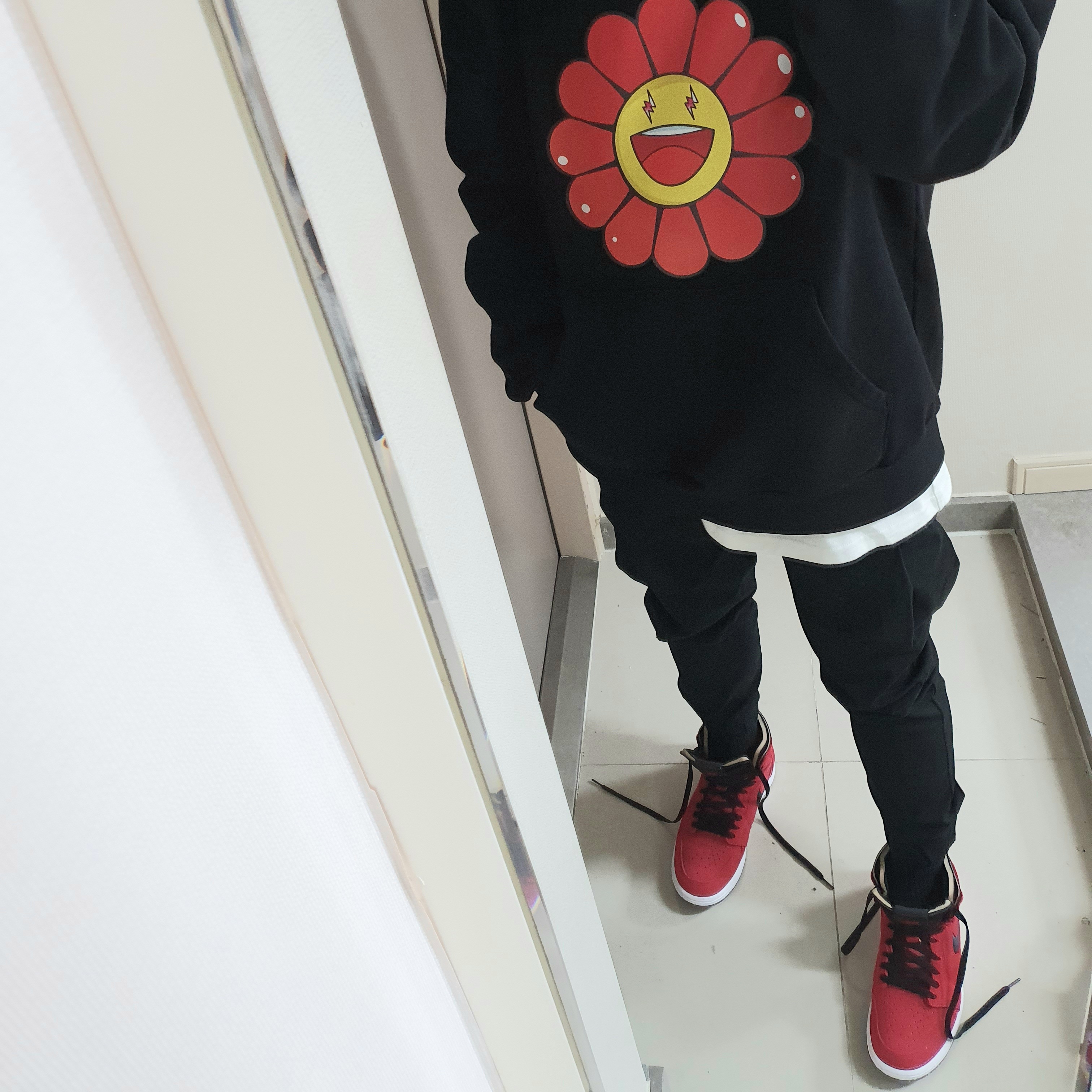 Jordan 1 Zoom Air CMFT Gym Red 착용 스타일