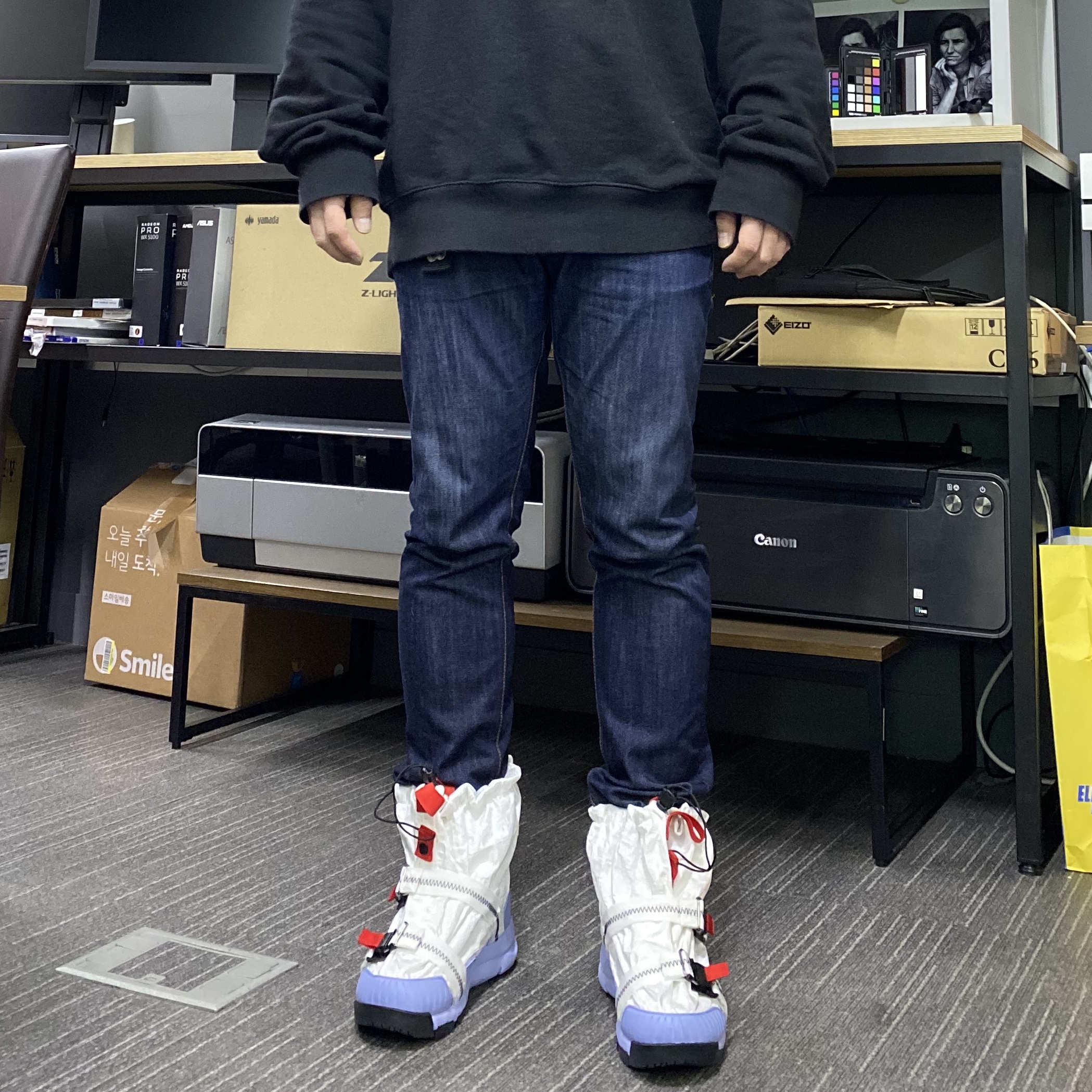 Nike x Tom Sachs Mars Yard Overshoe 3.0 착용 스타일 - 2