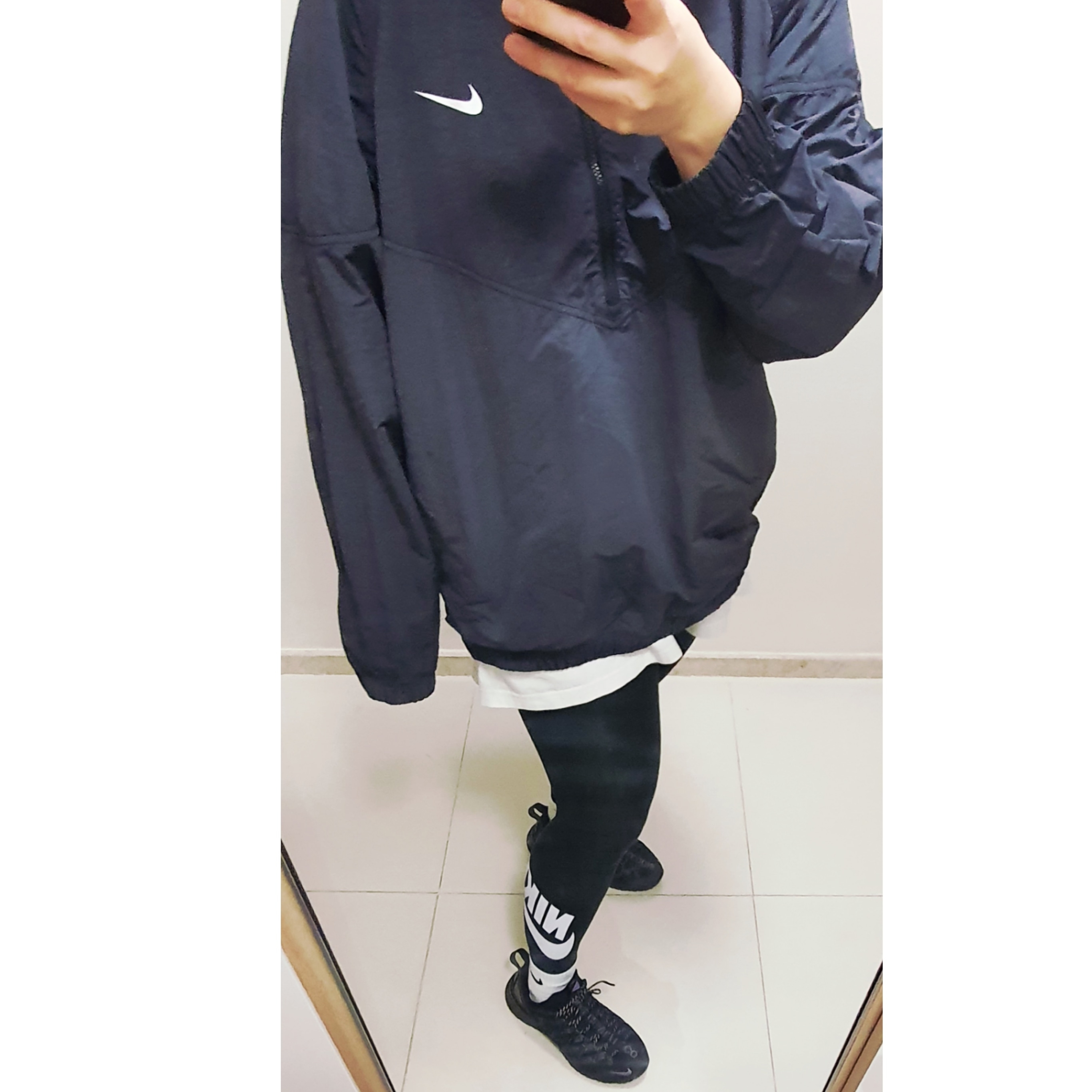 Nike ACG React Terra Gobe Black Space Purple, Nike x Stussy Windrunner Jacket Off Noir 착용 스타일