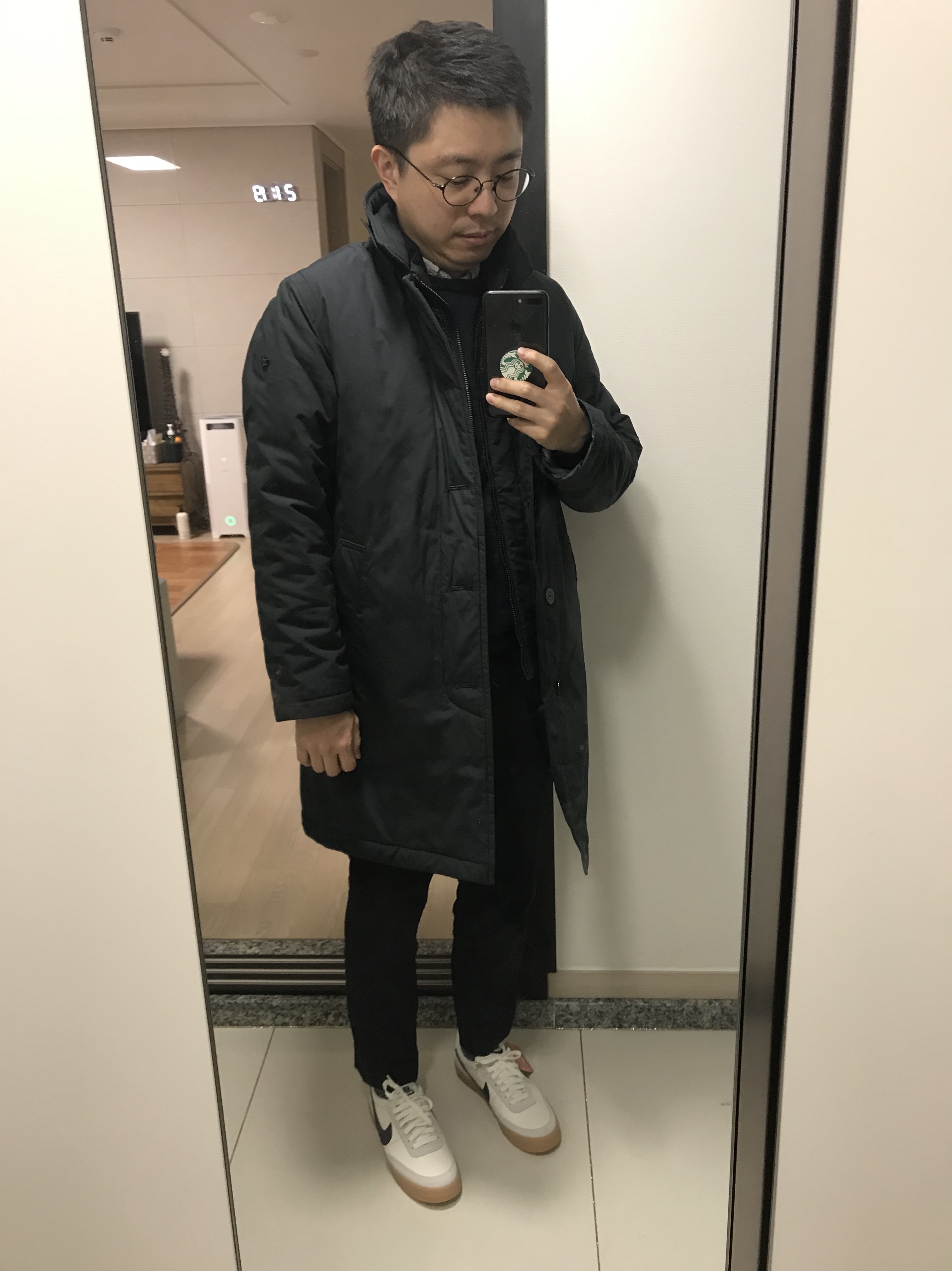 Nike x J.Crew Killshot 2 Sail Midnight Navy 착용 스타일