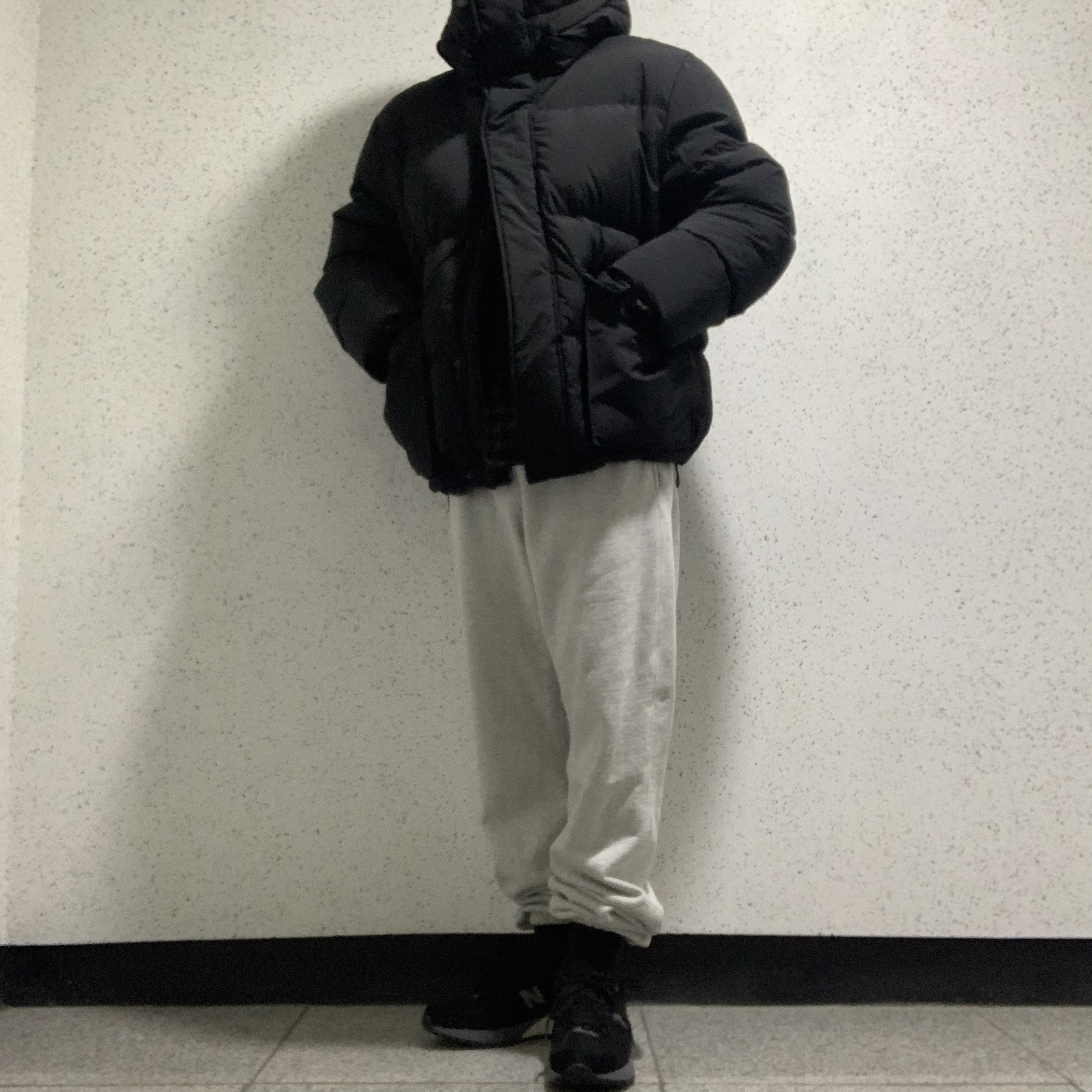 New Balance 992 Made in USA Black 착용 스타일