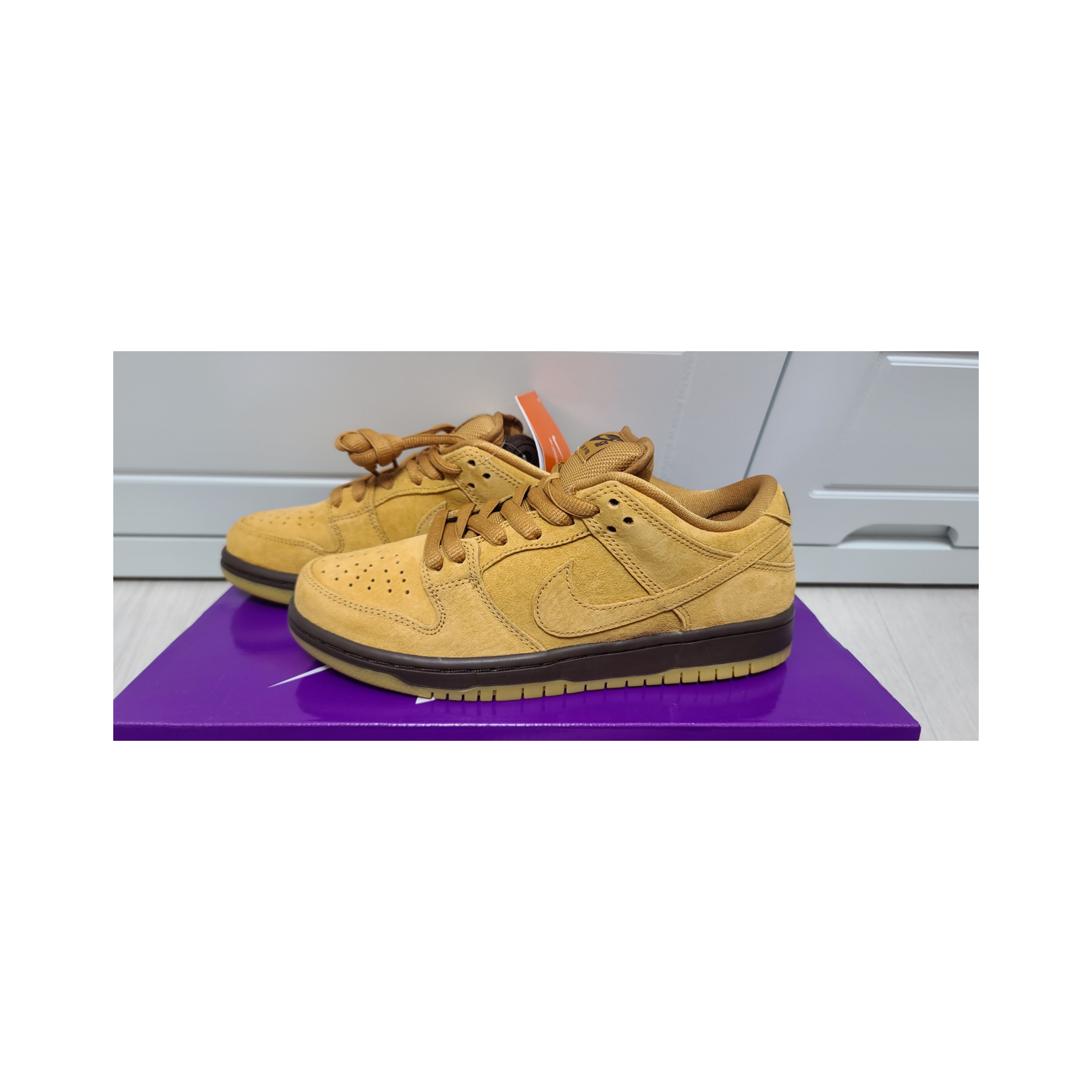 Nike SB Dunk Low Pro Wheat 2020 착용 스타일