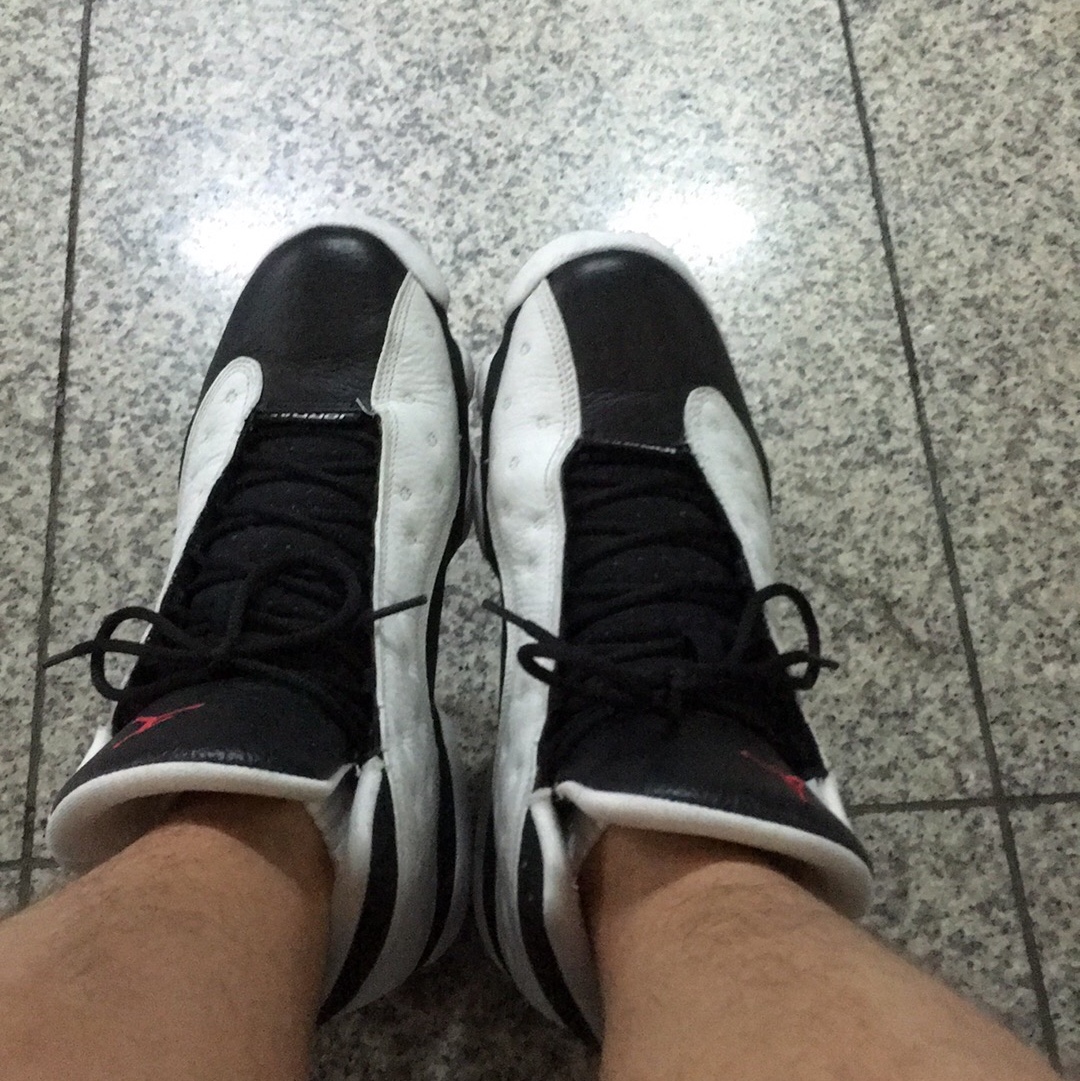Jordan 11 Retro Legend Blue 2014, Jordan 13 Retro He Got Game 2018 착용 스타일 - 2
