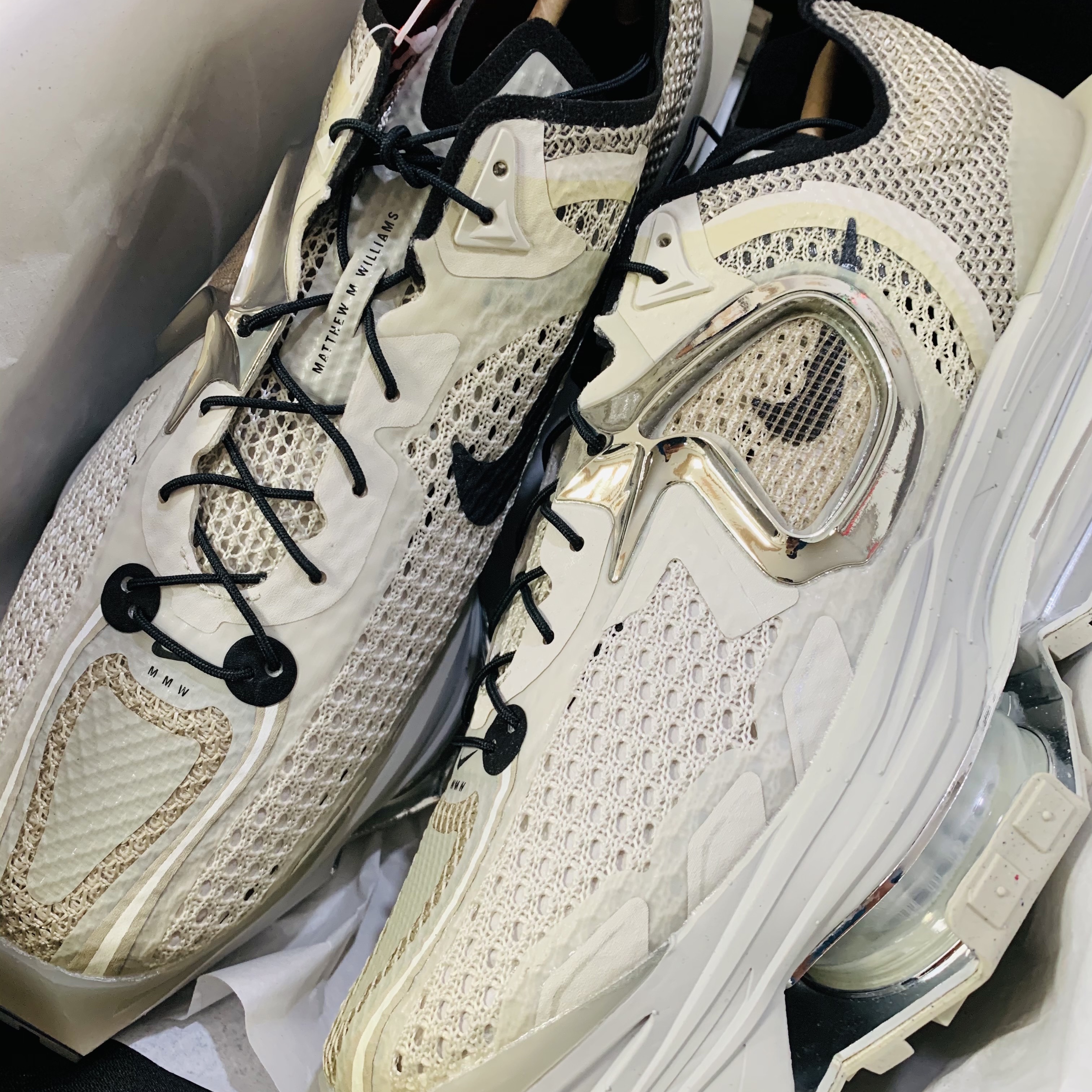 Nike x Matthew M Williams Zoom 004 Stone 착용 스타일 - 2