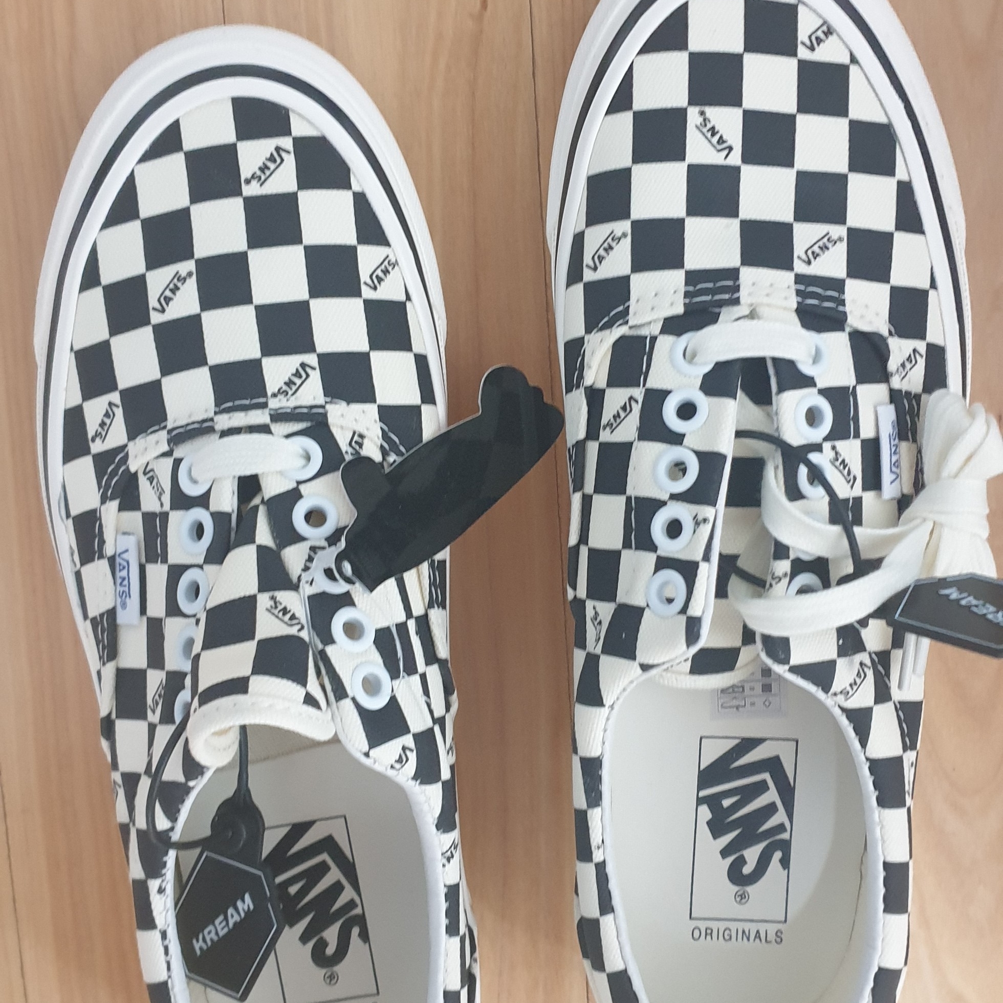 Vans Vault OG Era LX Checkerboard Canvas 착용 스타일 - 2