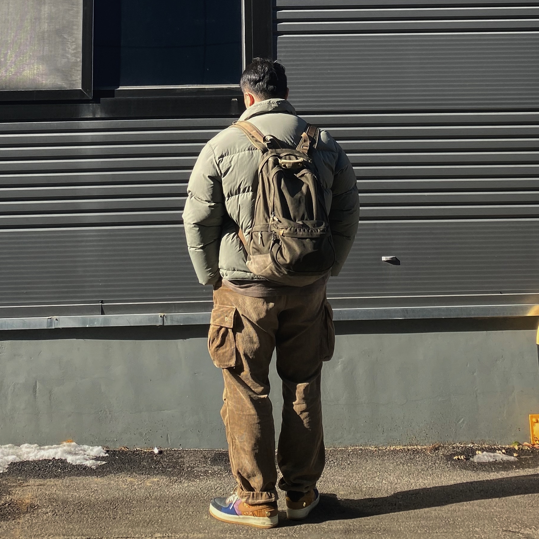 Nike x Travis Scott Air Force 1 Low Cactus Jack 착용 스타일