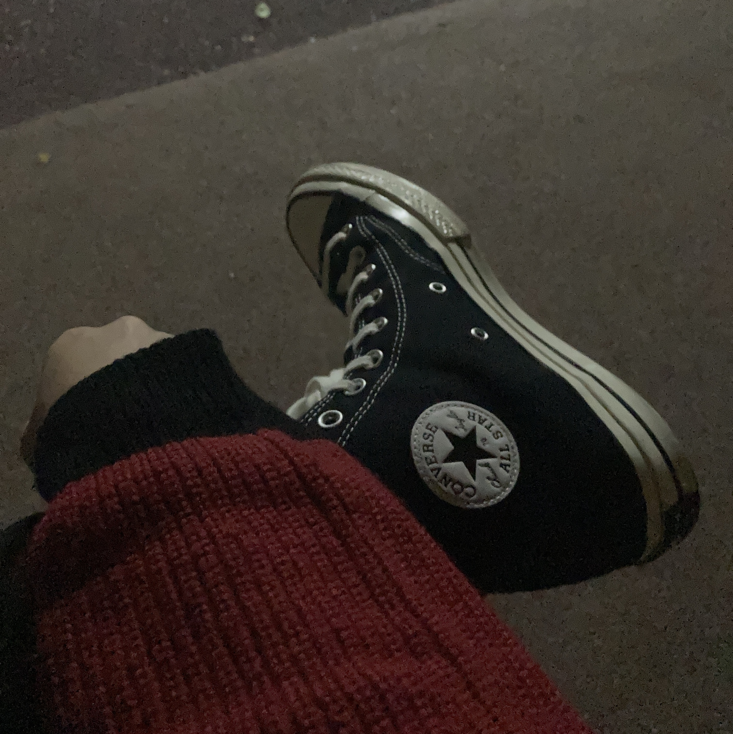 Converse Chuck 70 Hi Black 착용 스타일