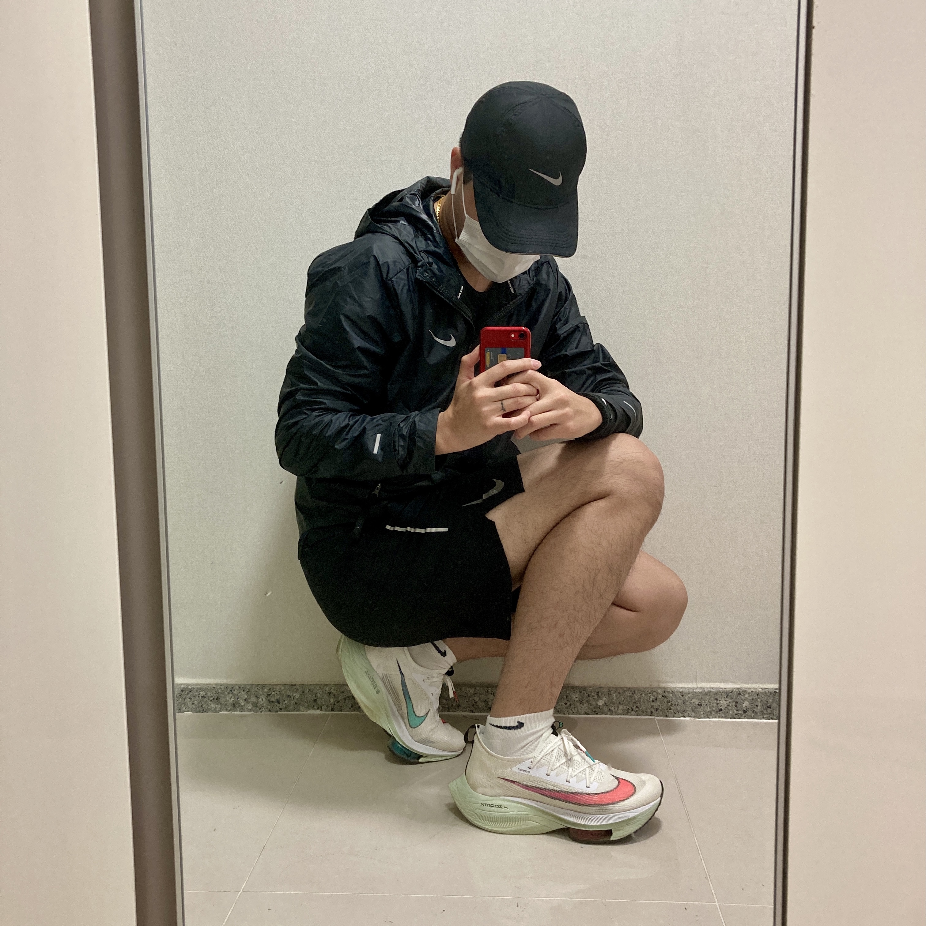 Nike Air Zoom Alphafly Next% Watermelon 착용 스타일