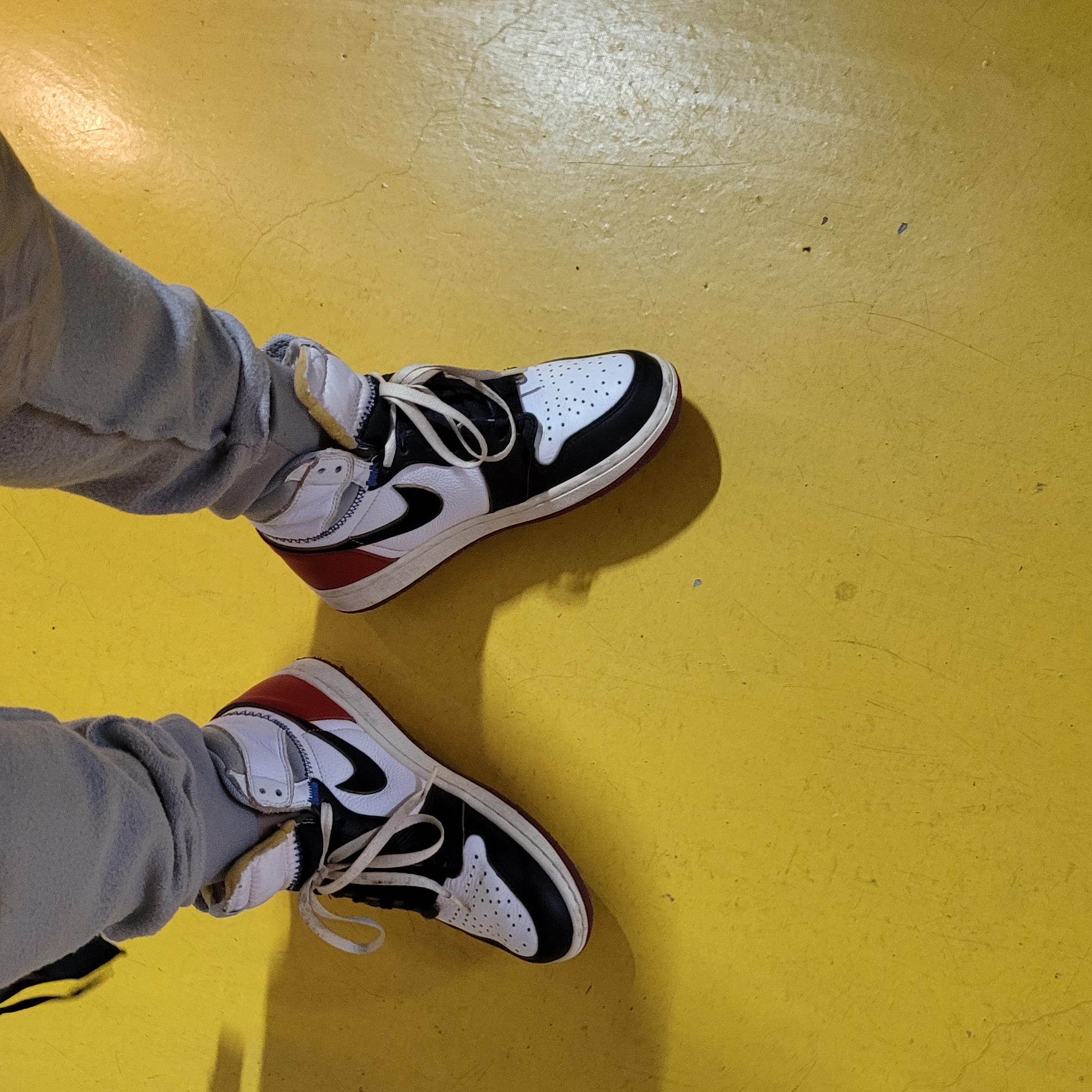 Jordan 1 x Union Retro High Black Toe 착용 스타일 - 2