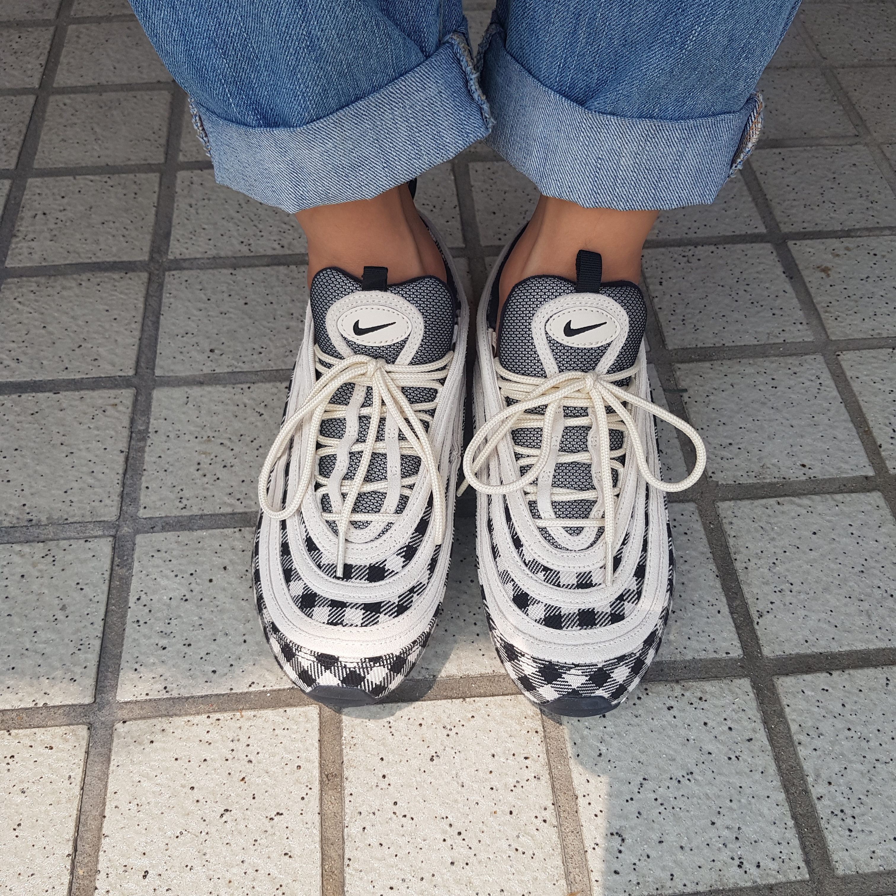Nike Air Max 97 Premium Flannel 착용 스타일 - 2