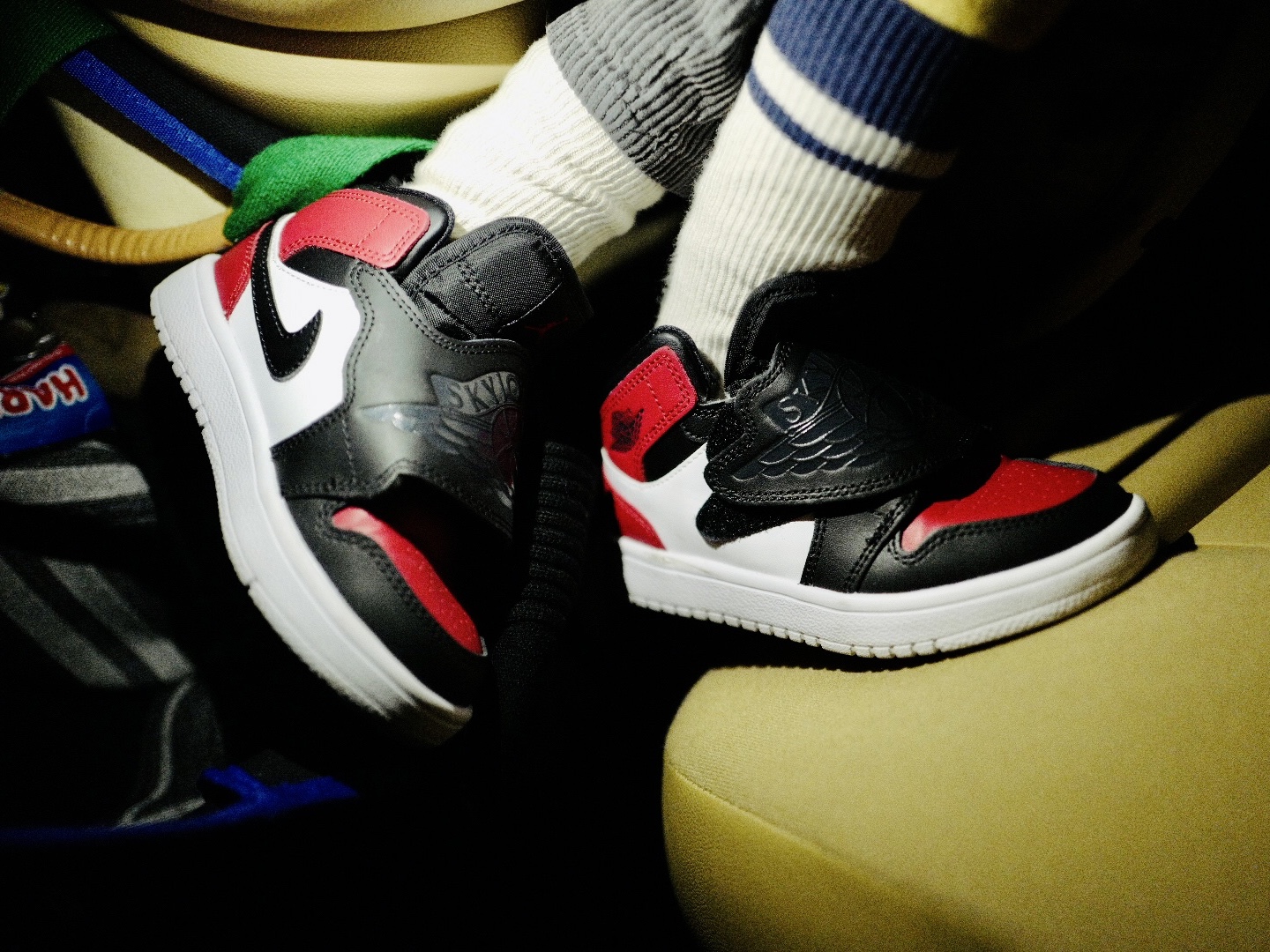 (TD) Sky Jordan 1 Bred 착용 스타일 - 1