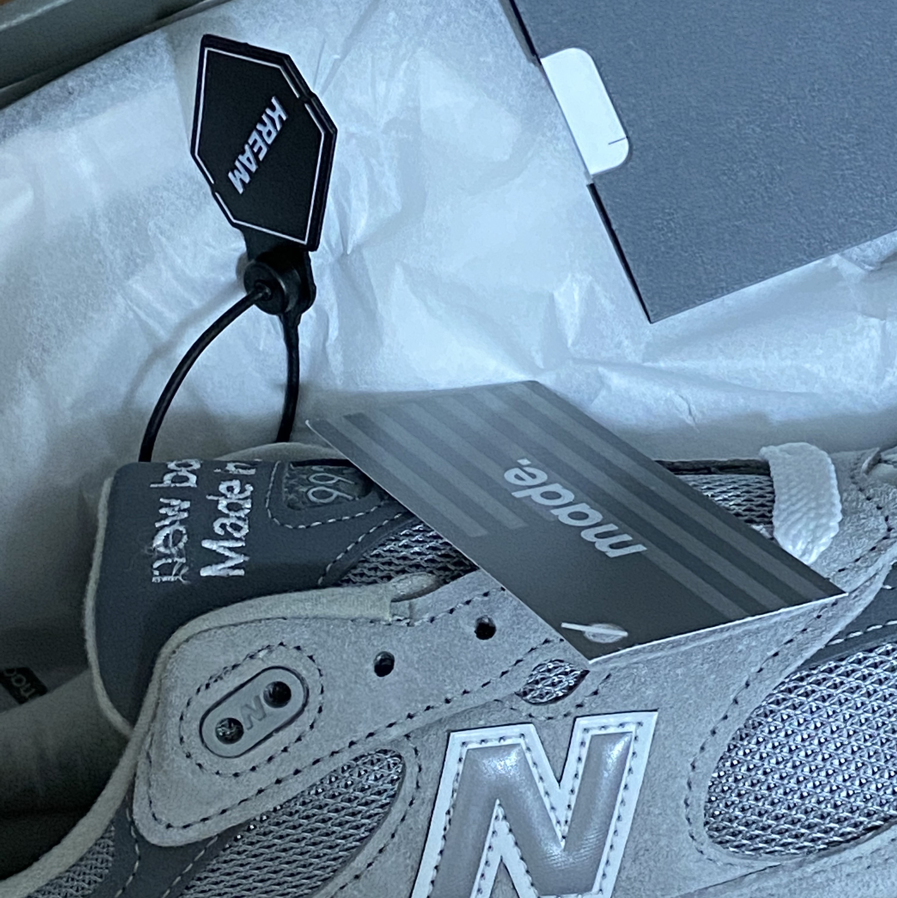 New Balance 993 Made in USA Grey - D Standard 착용 스타일
