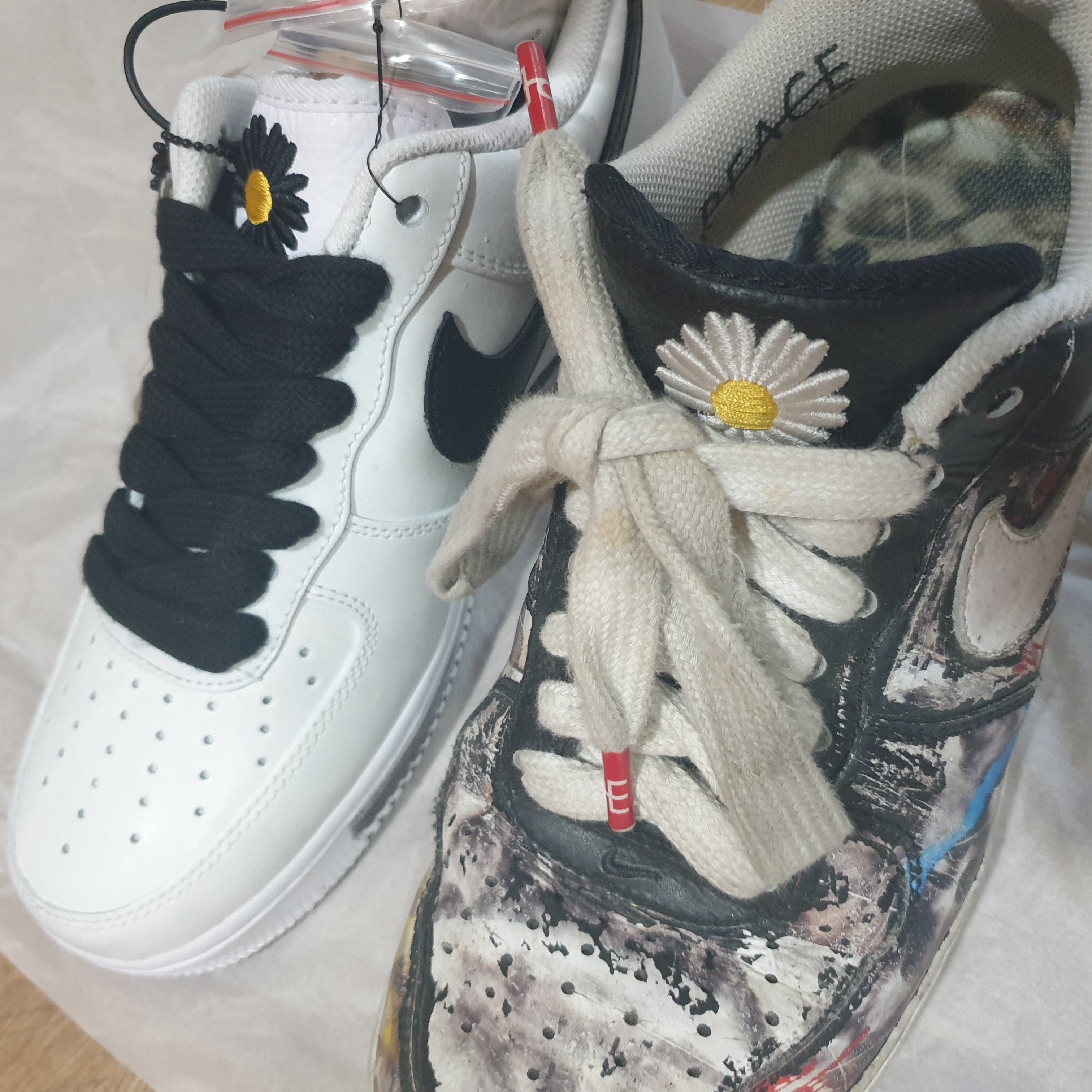 Nike x Peaceminusone Air Force 1 Low Para-Noise 2.0, Nike x Peaceminusone Air Force 1 Low Para-Noise 착용 스타일