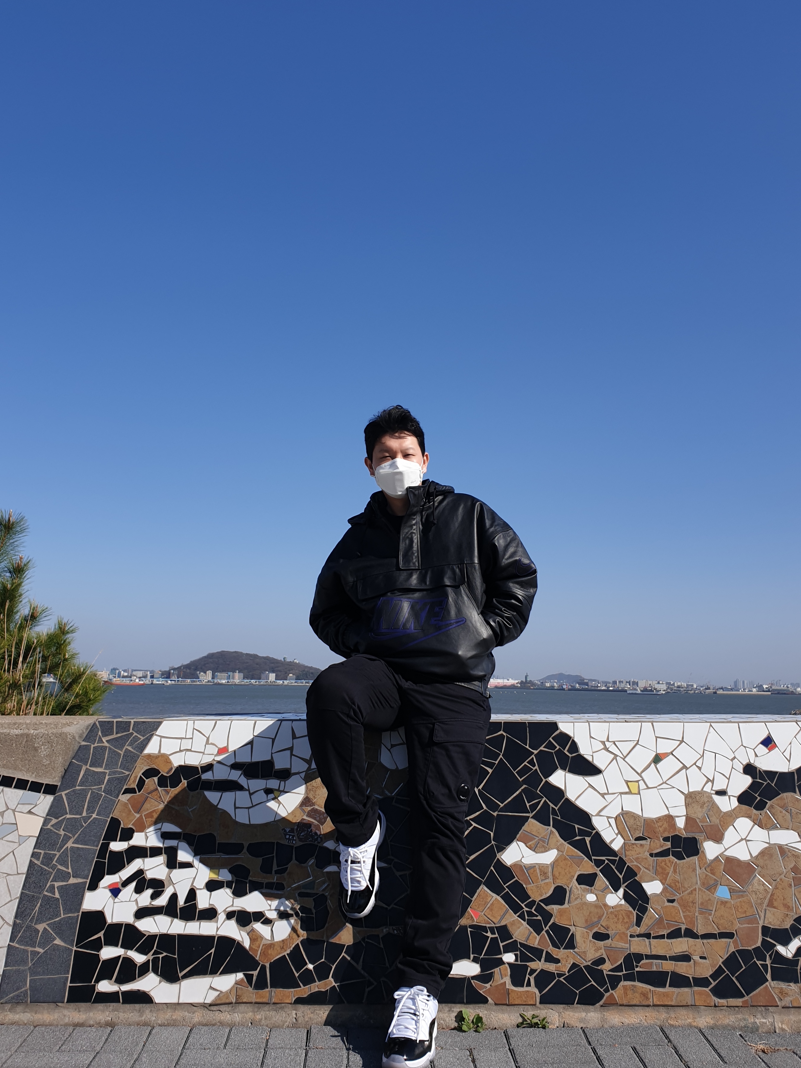 Jordan 11 Retro Concord 2018, Supreme x Nike Leather Anorak Black - 19FW 착용 스타일