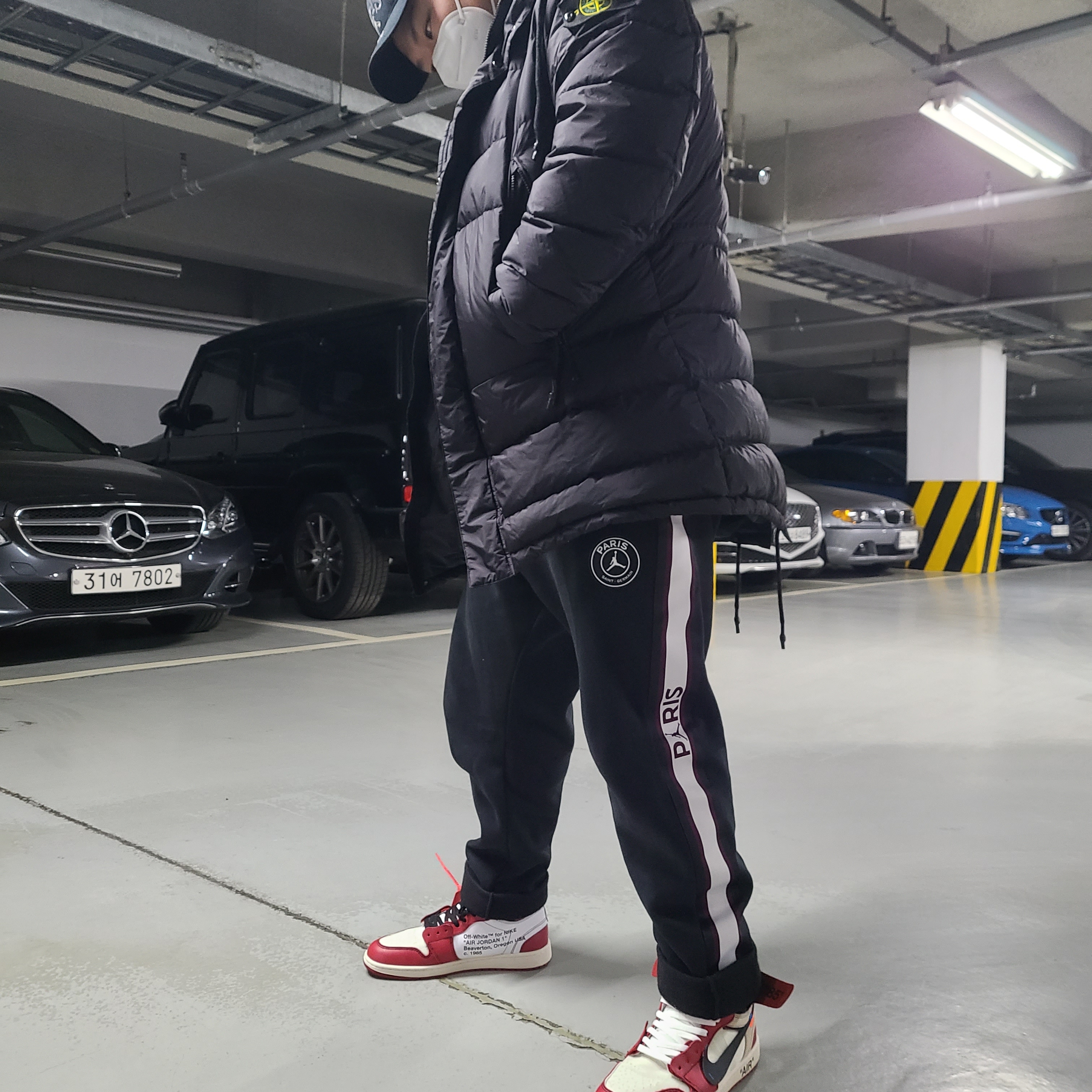 Jordan 1 x Off-White Retro High Chicago The Ten 착용 스타일