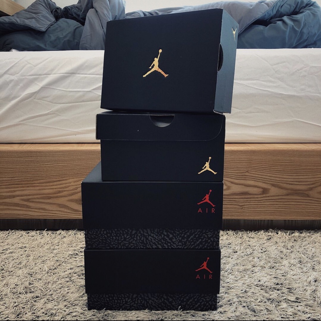 Jordan 3 Retro OG Black Cement 2018 착용 스타일 - 3