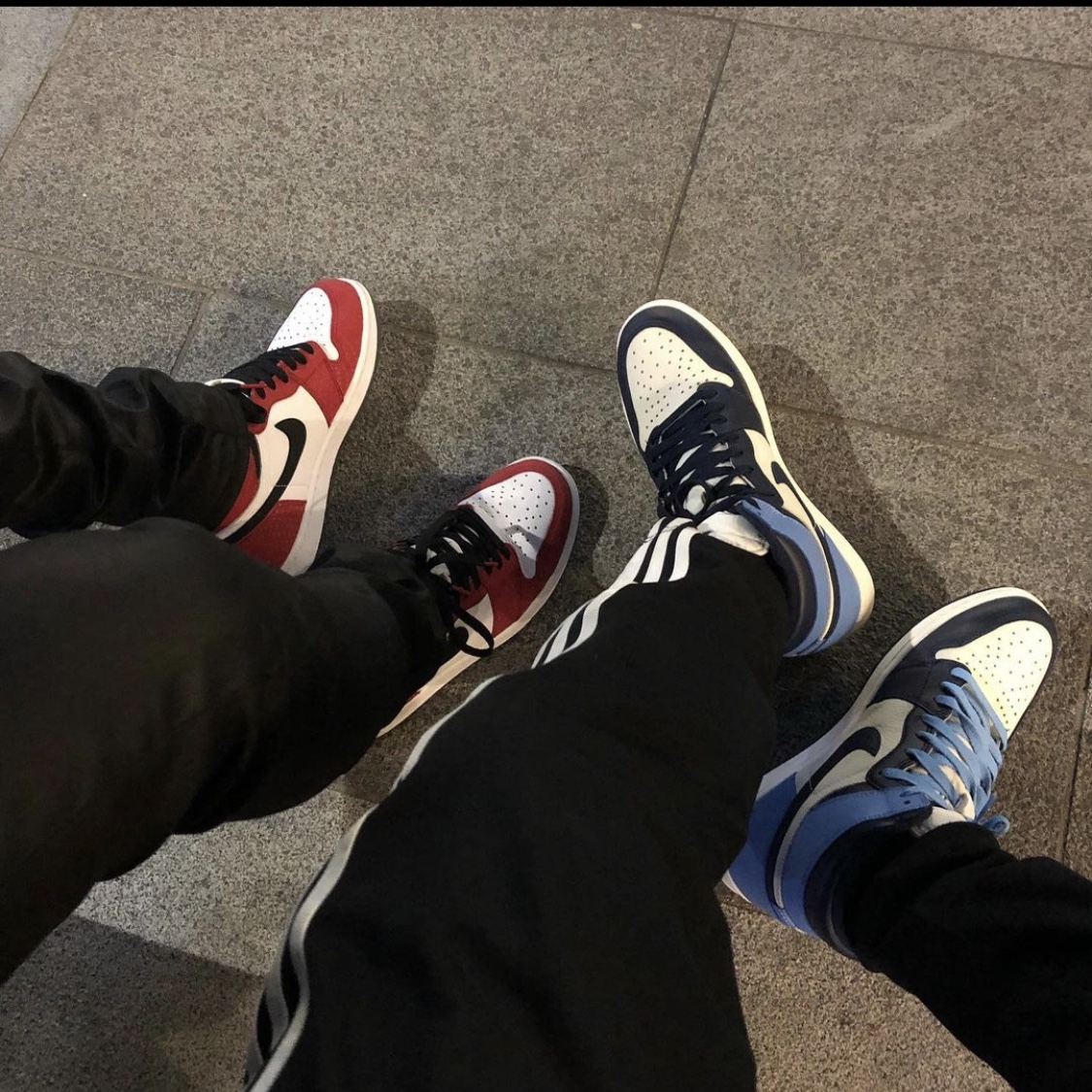 Jordan 1 Retro High Spider-Man Origin Story, Jordan 1 Retro High Obsidian UNC 착용 스타일
