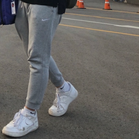Nike Air Force 1 '07 Low White 착용 스타일