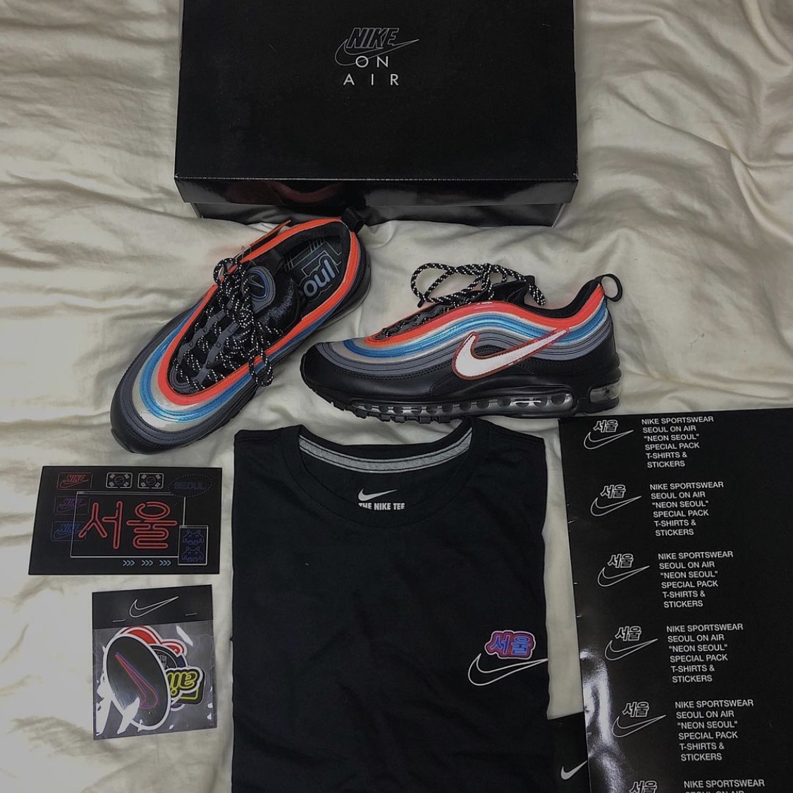 Nike Air Max 97 Neon Seoul 착용 스타일 - 2