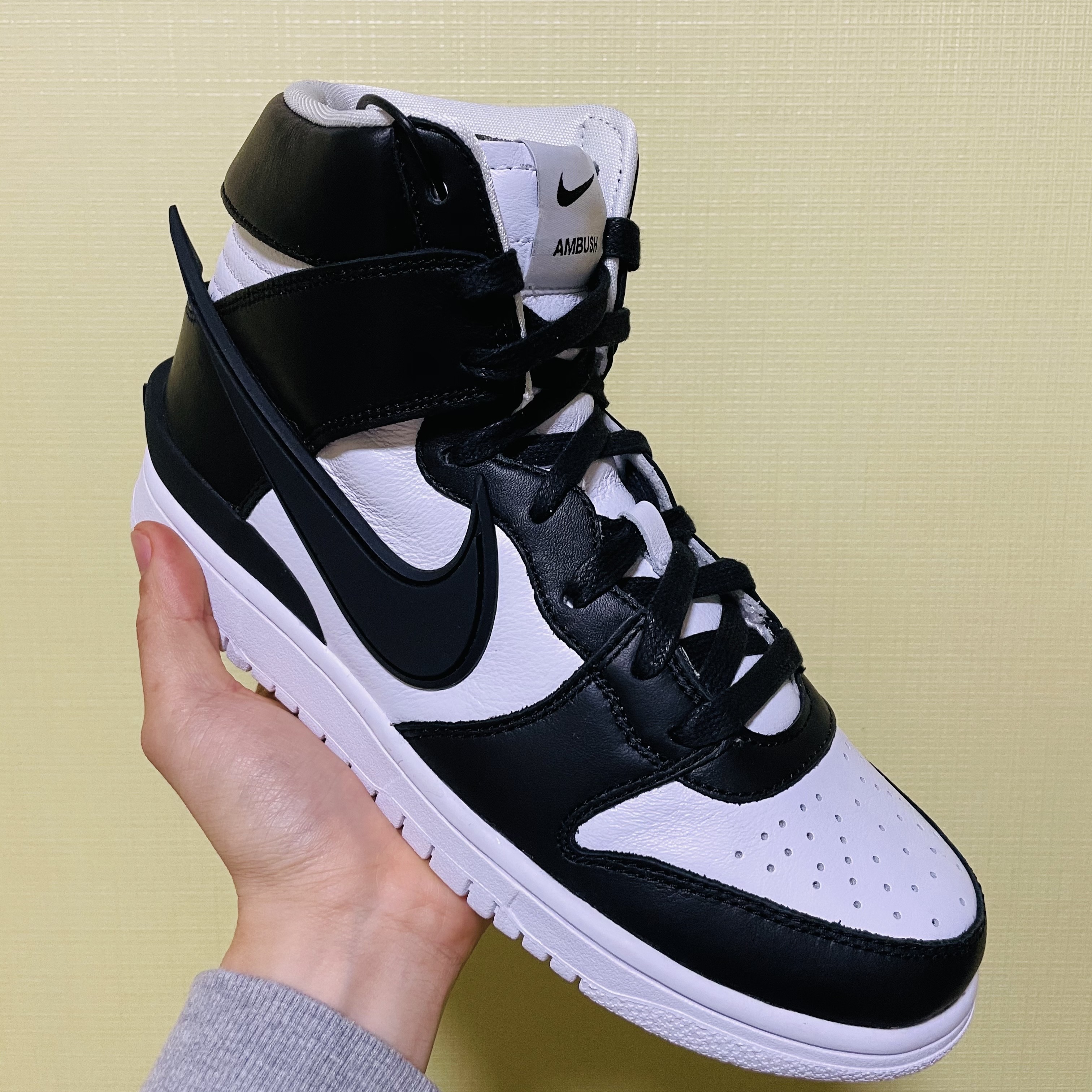 Nike x Ambush Dunk High Black 착용 스타일