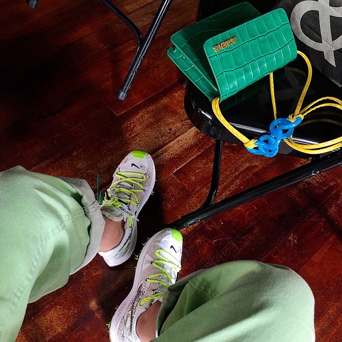 (W) Nike x Off-White Zoom Terra Kiger 5 White 착용 스타일