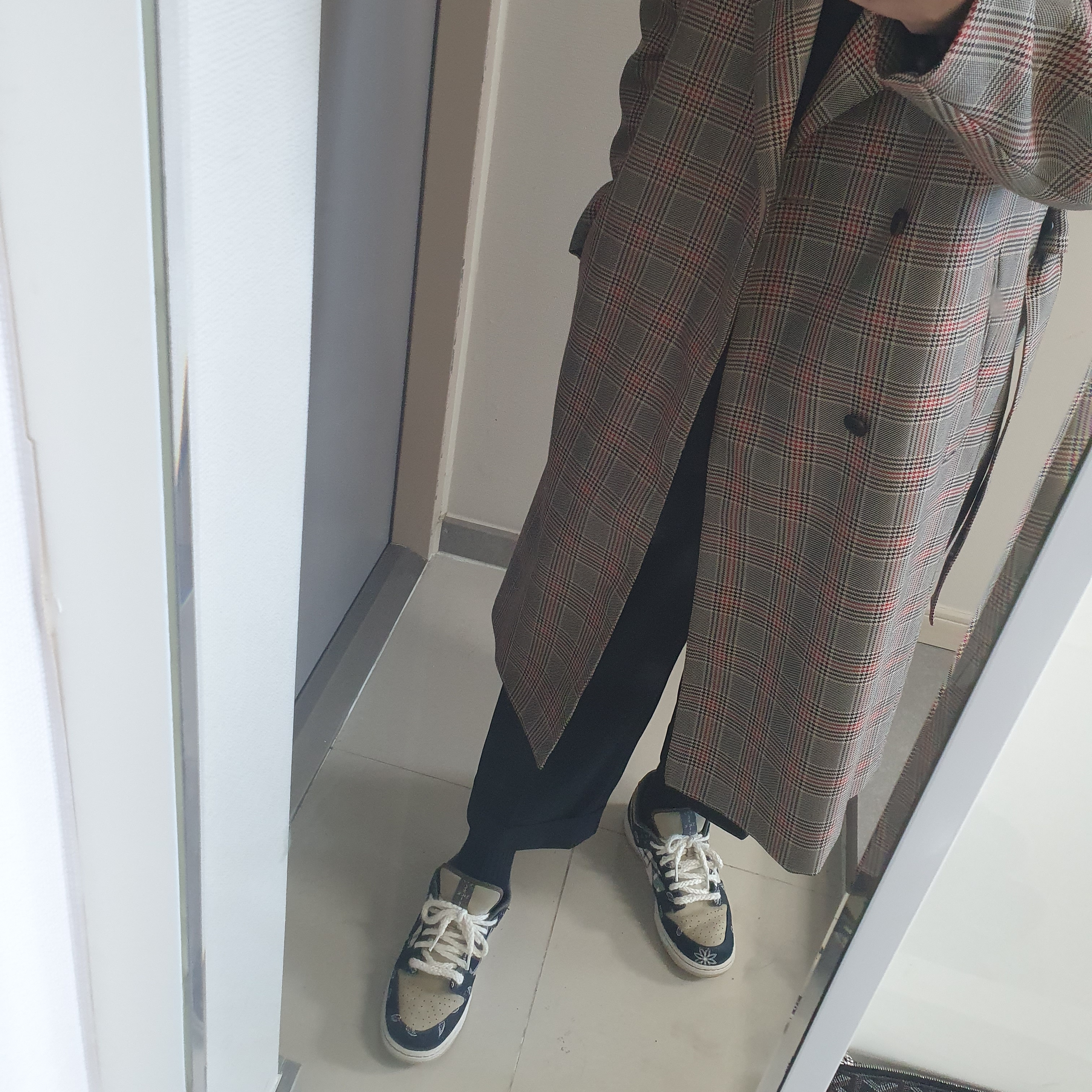 Nike x Travis Scott SB Dunk Low 착용 스타일