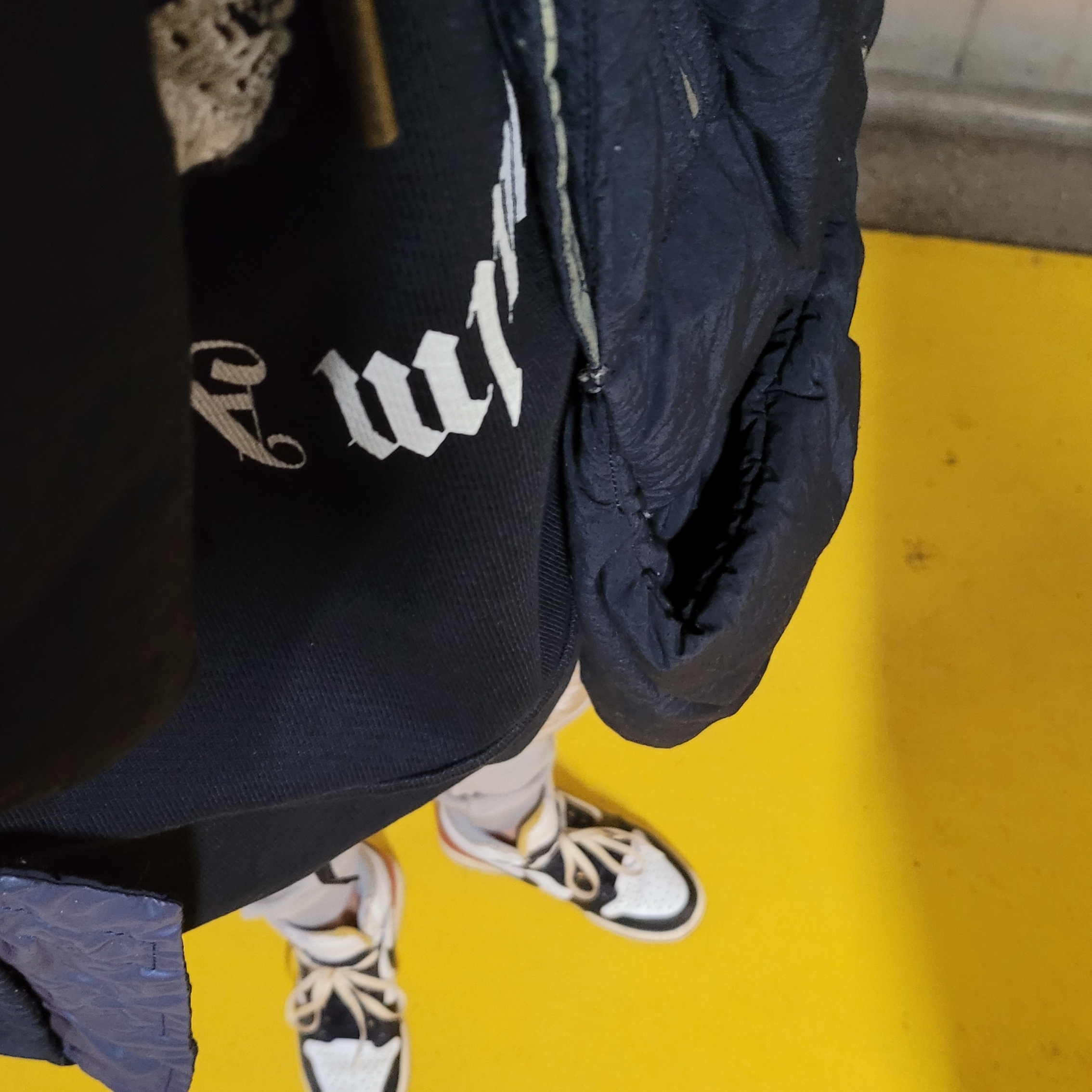 Jordan 1 x Union Retro High Black Toe 착용 스타일 - 1