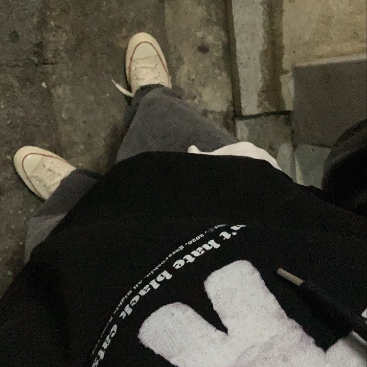 Converse Chuck 70 Hi Black 착용 스타일