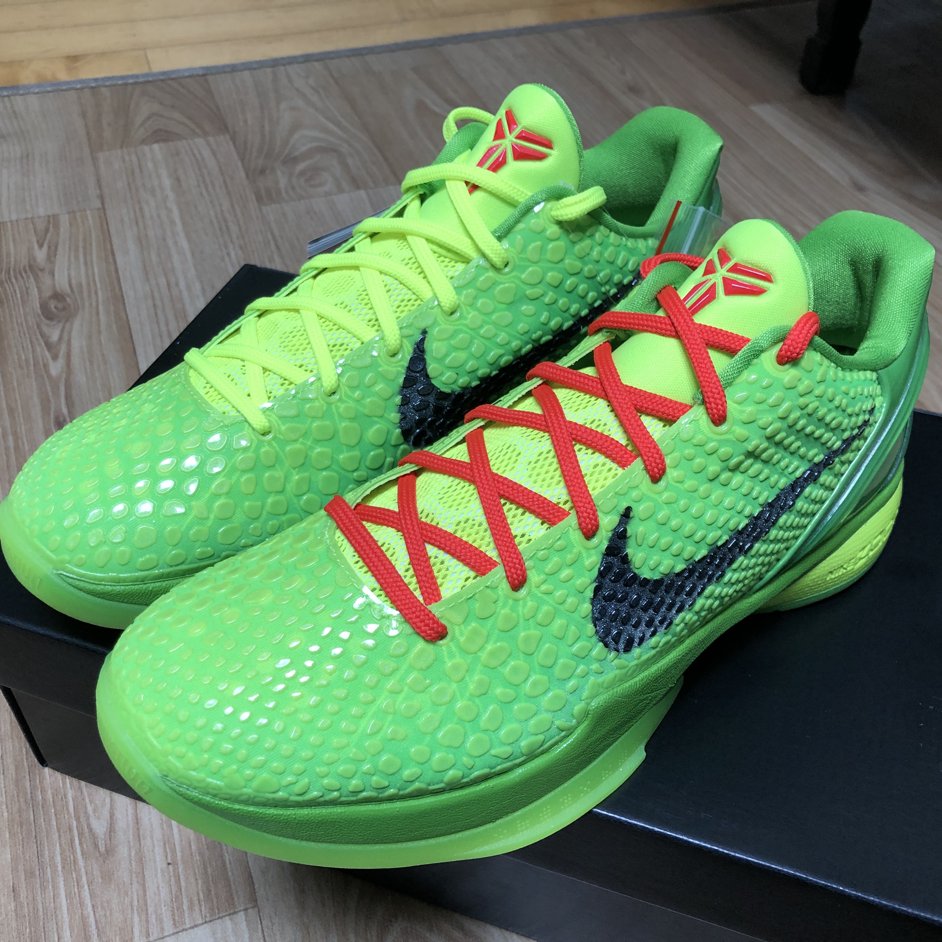 Nike Kobe 6 Protro Green Apple 착용 스타일 - 3